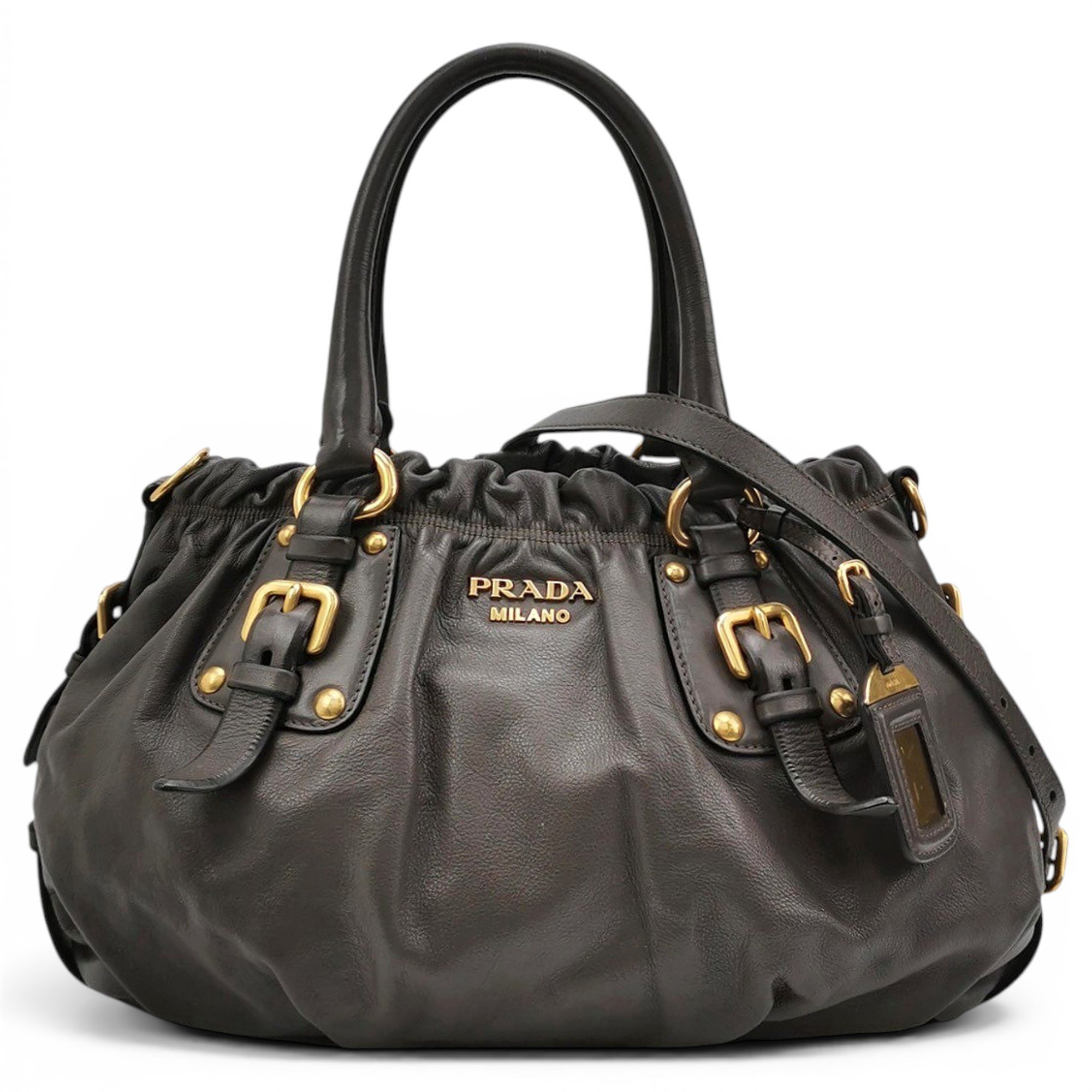Leather tote
