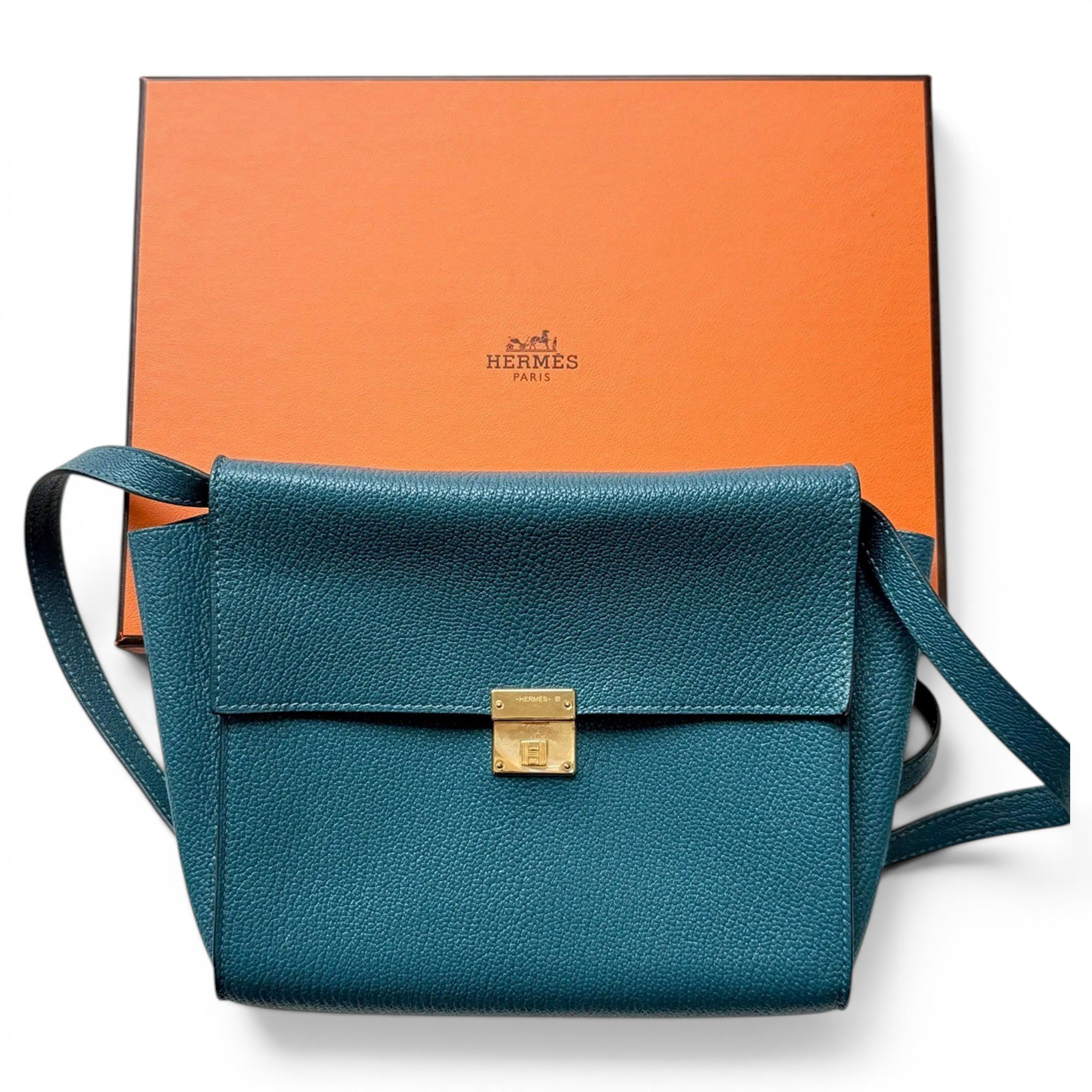 Leather crossbody bag