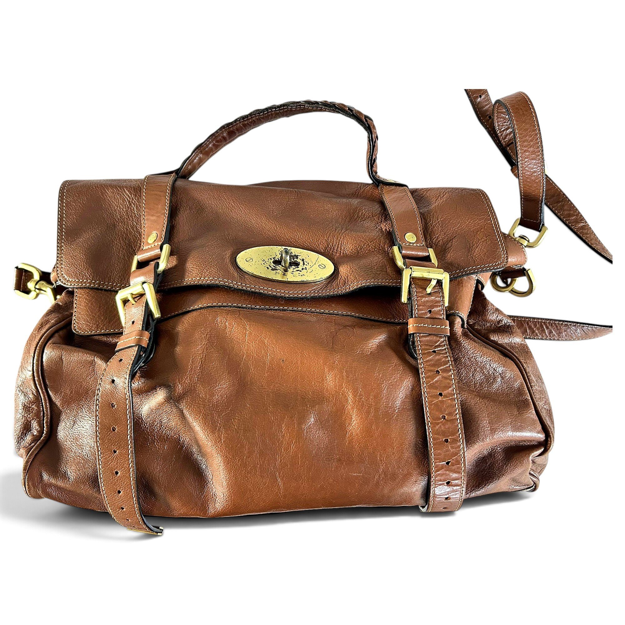 Alexa leather handbag