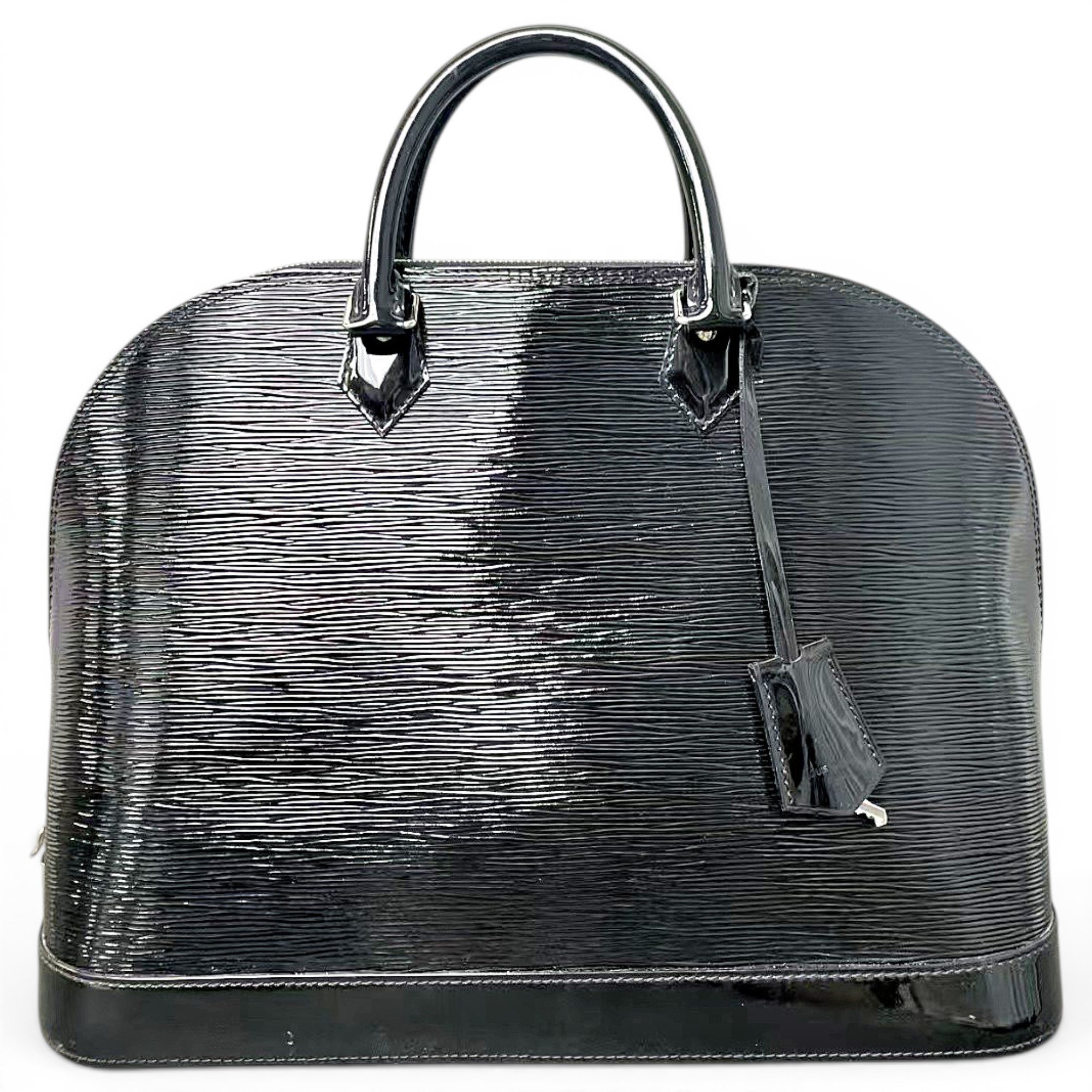 Alma patent leather handbag