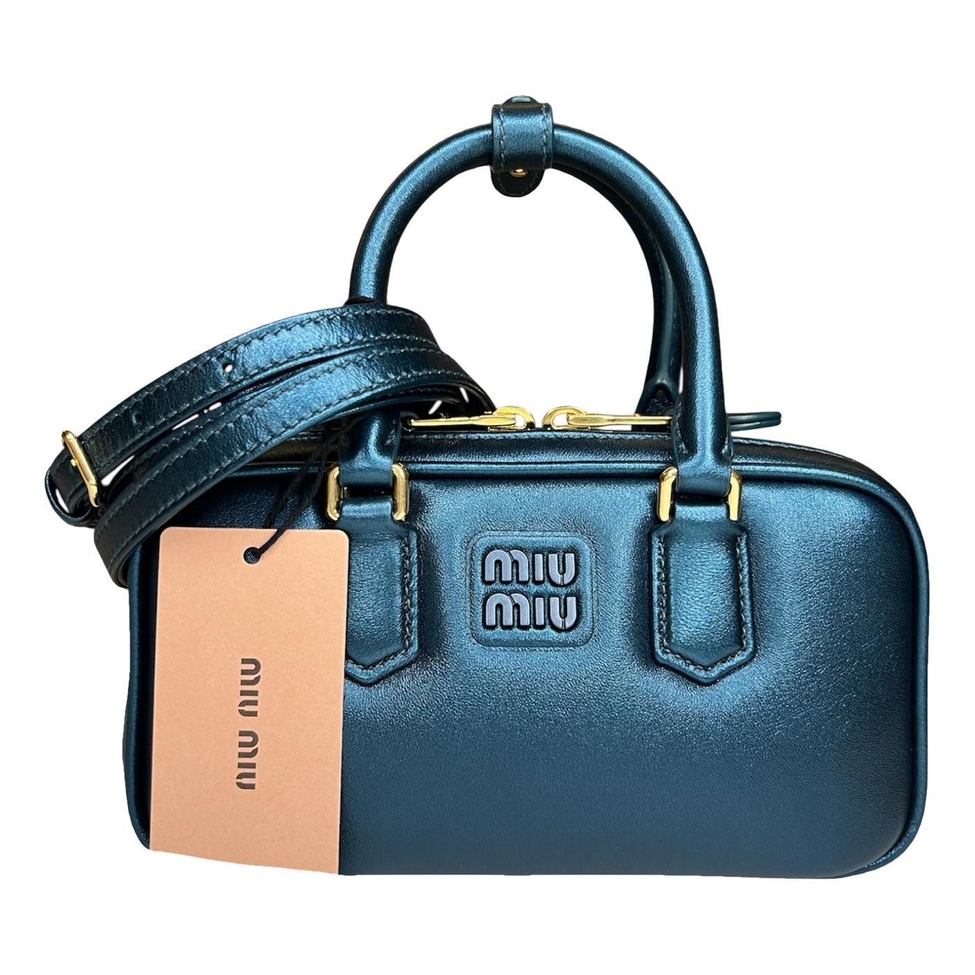 Arcadie leather handbag