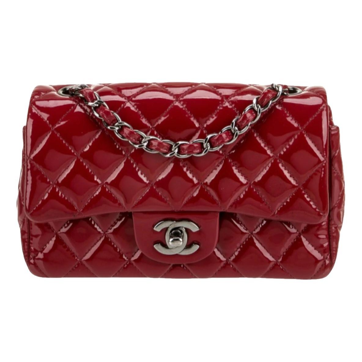 Timeless/Classique patent leather handbag