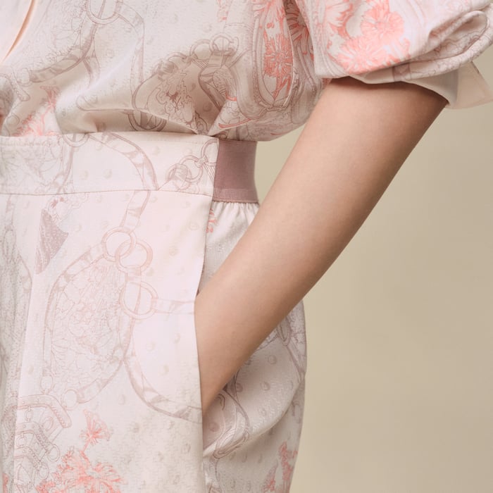 Rose Opaline "Aux Champs Remix" Pants