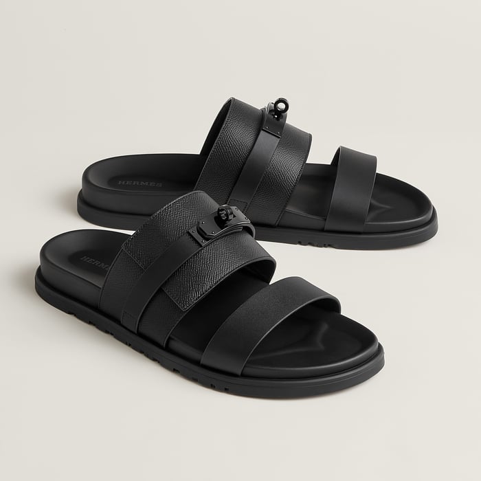 Noir Jackson Sandal