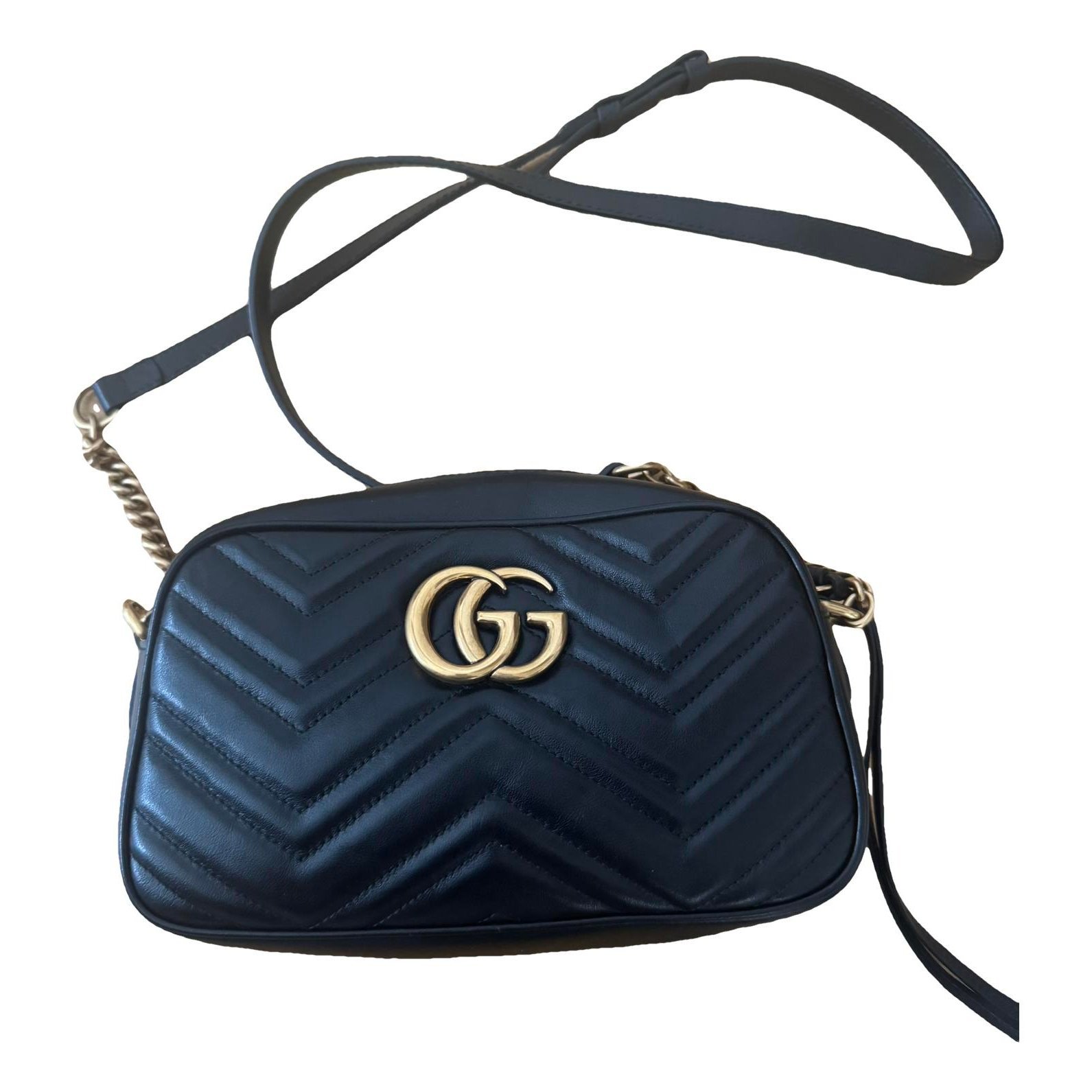 GG Marmont leather crossbody bag