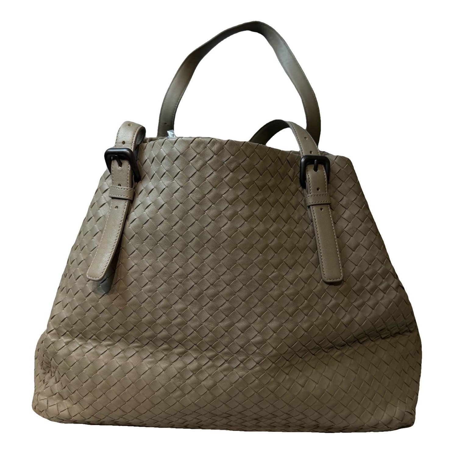 Fourre-Tout leather handbag
