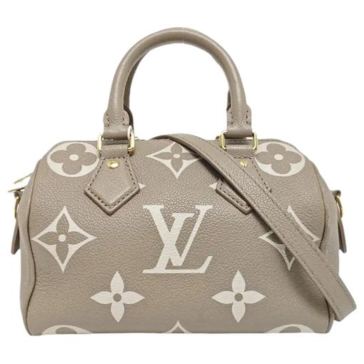 Nano Speedy / Mini HL leather handbag