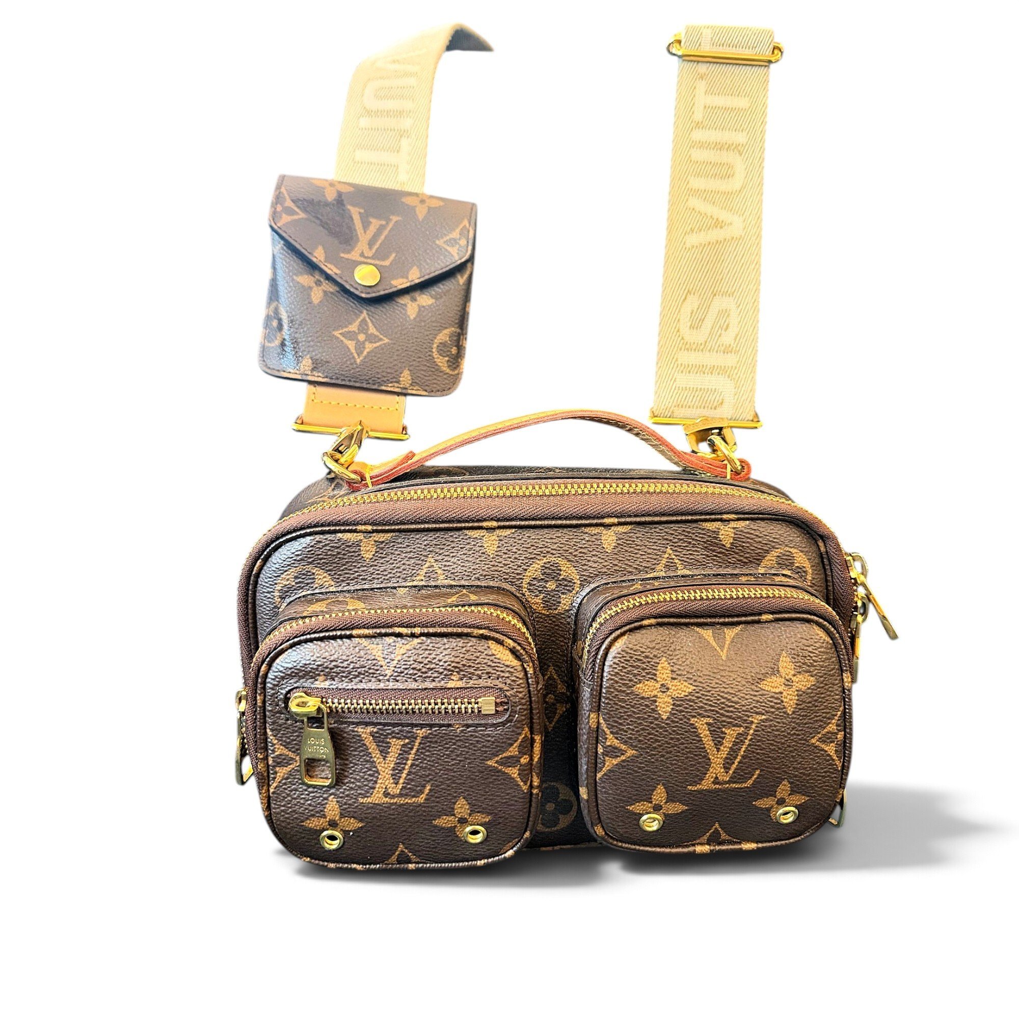 Multi Pochette Accessoires leather crossbody bag