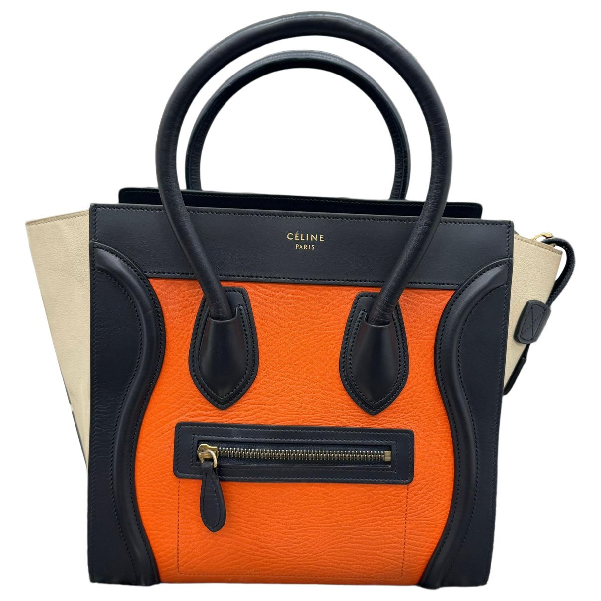 Luggage leather handbag