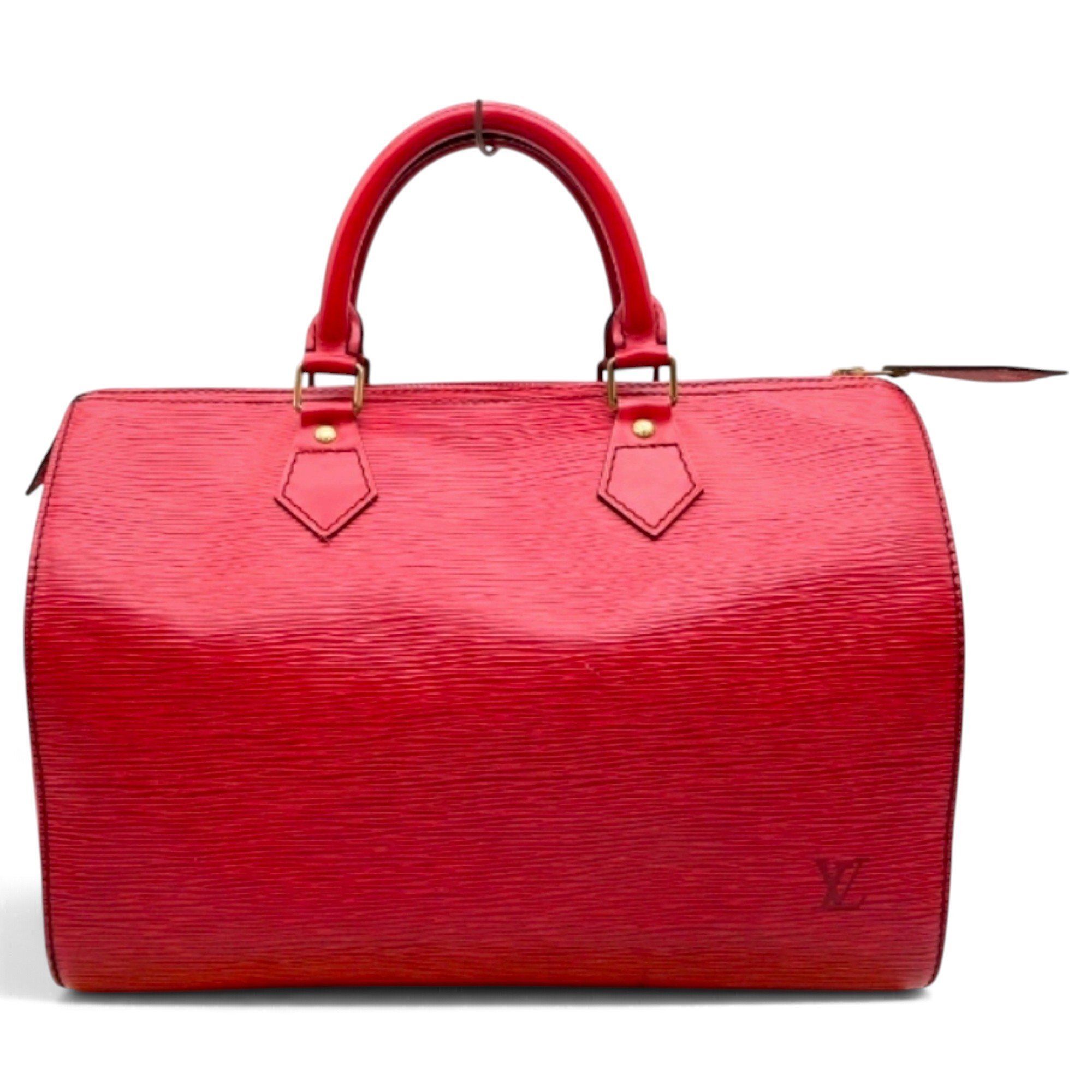 Speedy leather handbag