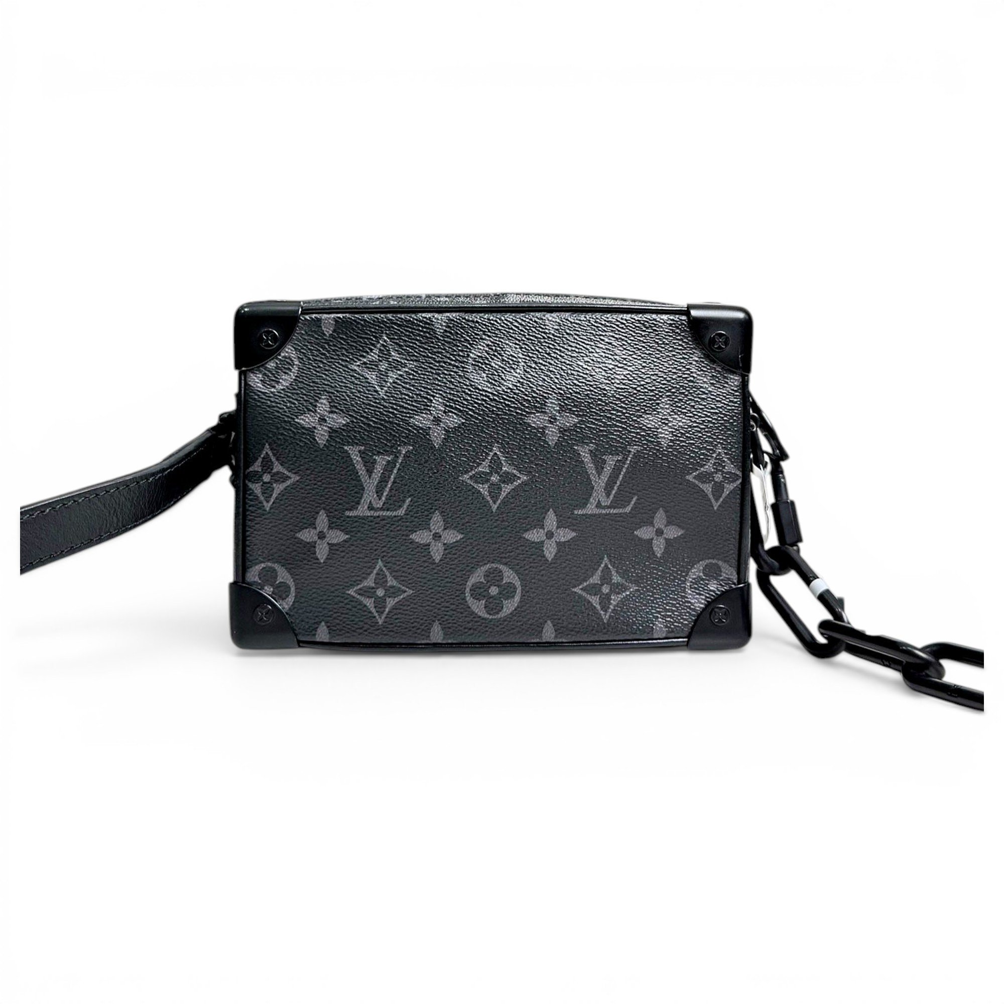 Pochette Trunk leather handbag