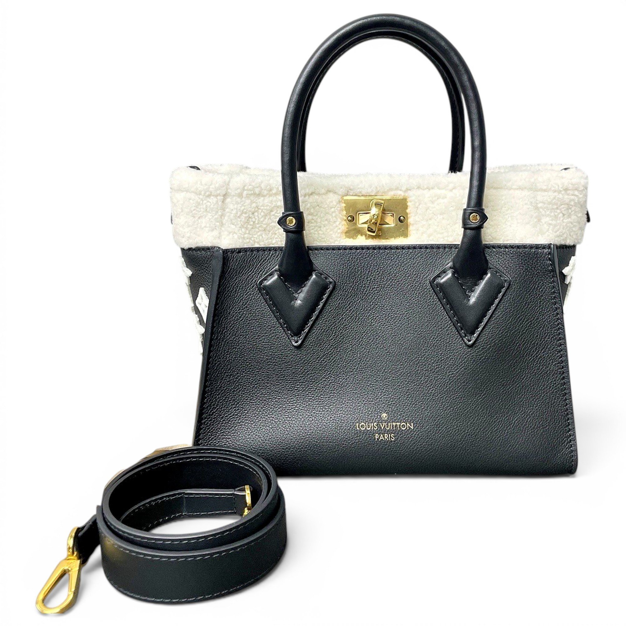 On My Side leather handbag