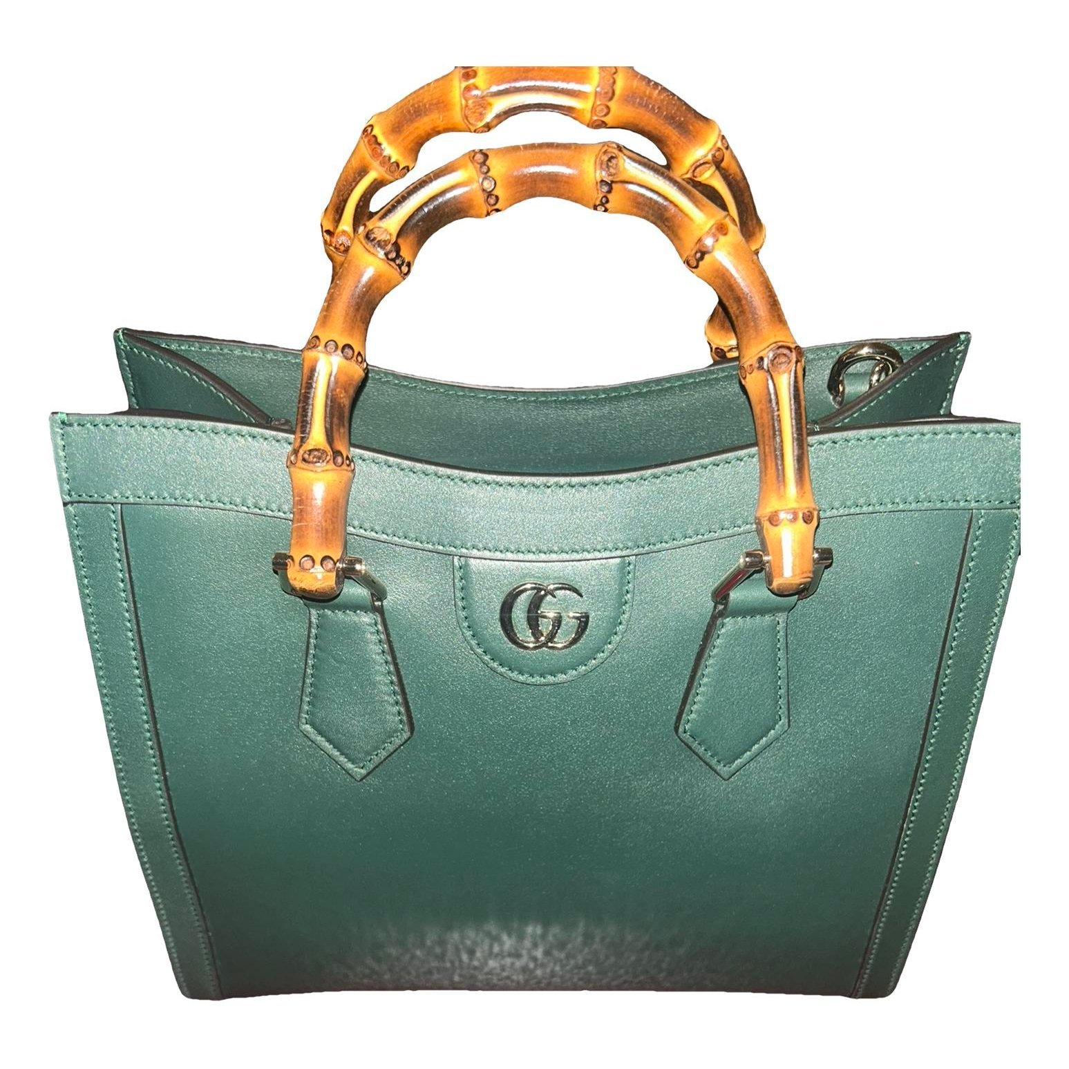 Diana Bamboo leather tote