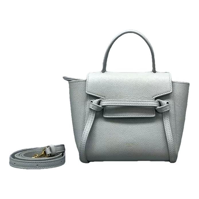 Belt leather handbag