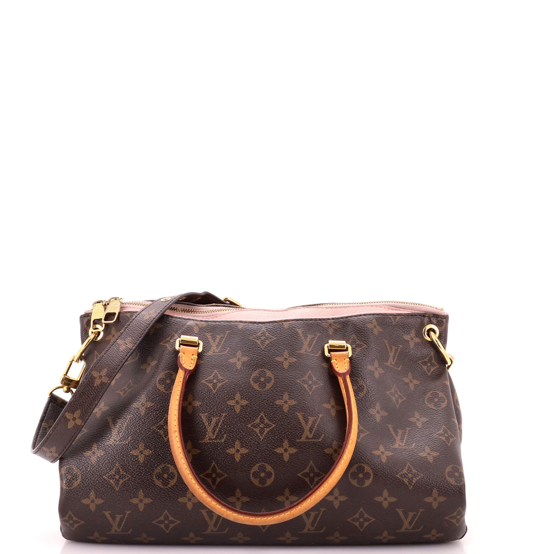 Pallas Tote Monogram Canvas with Leather