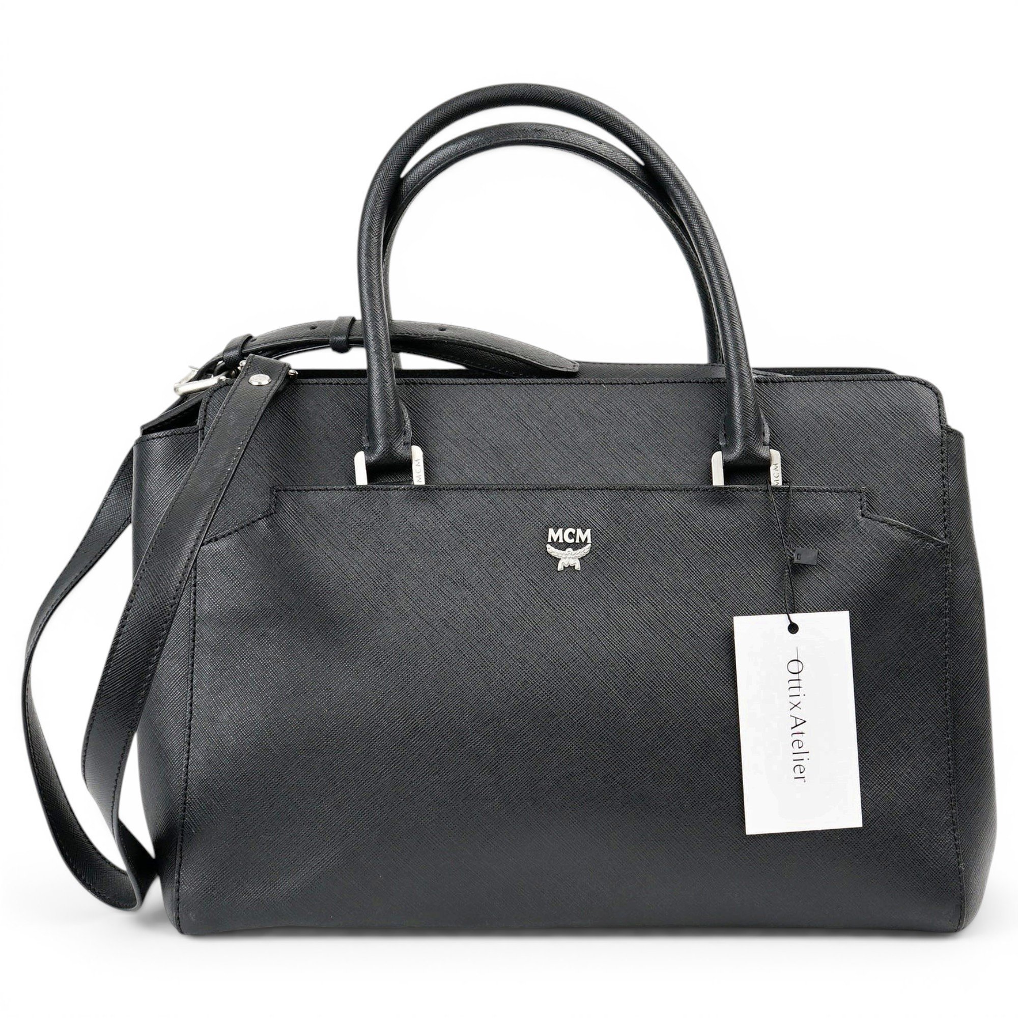 Milla leather tote