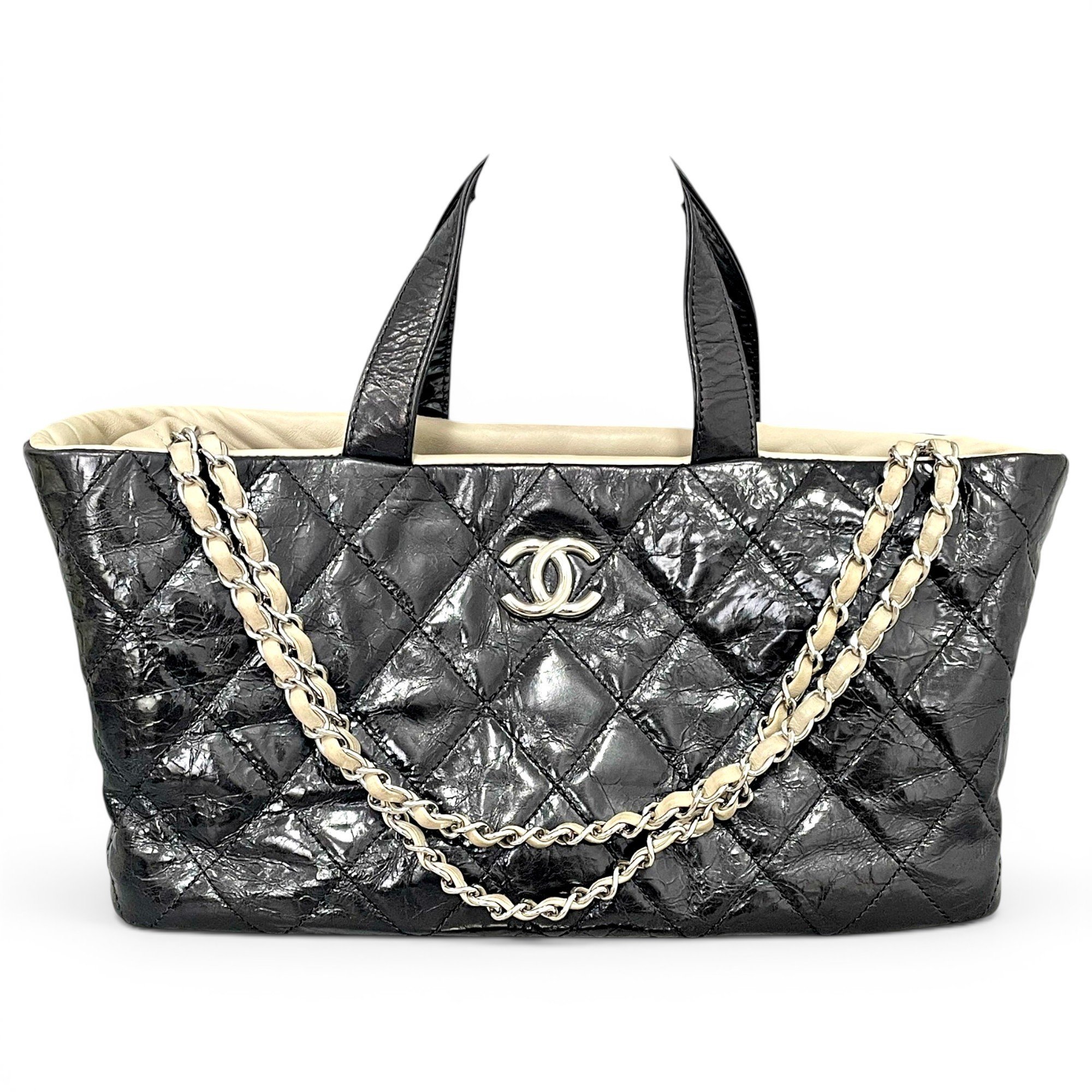 Cocoon leather handbag