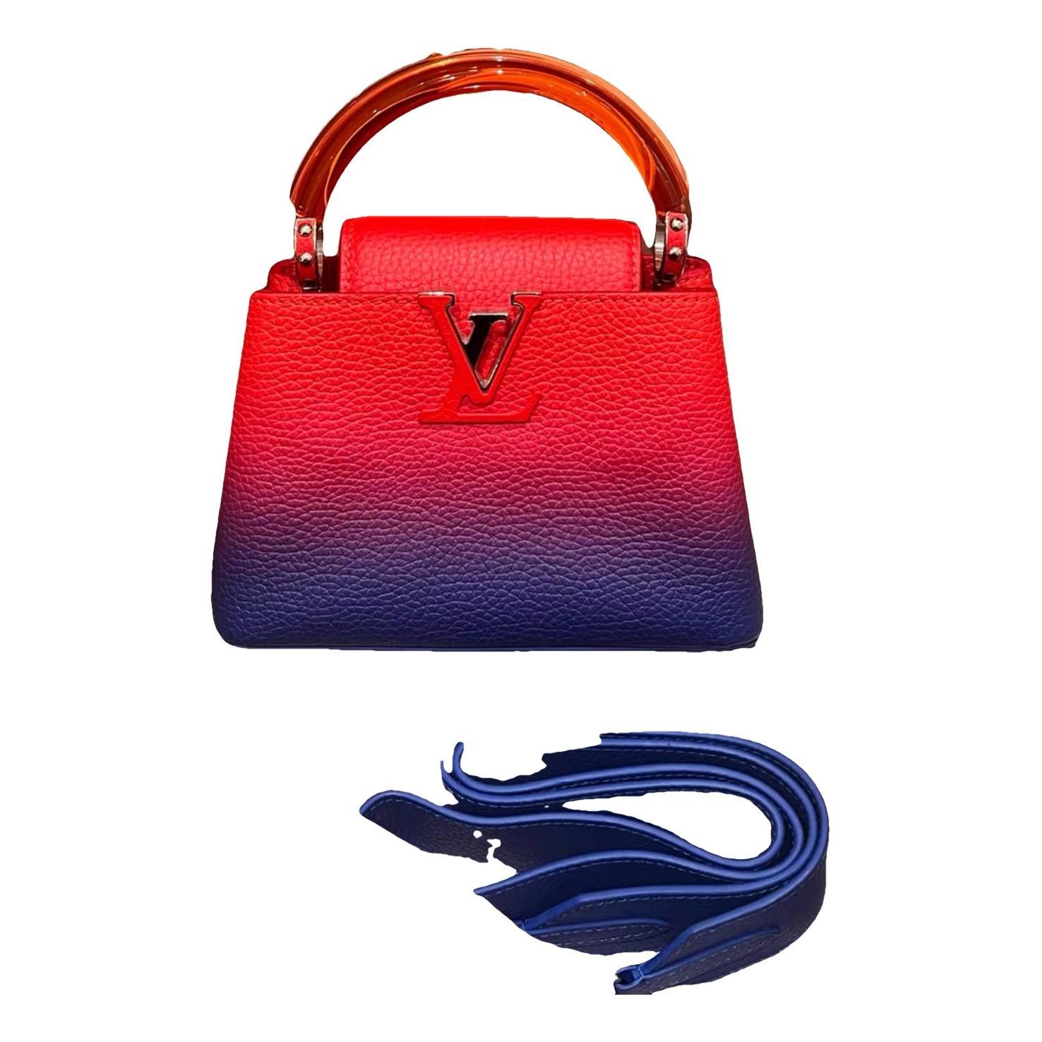 Capucines leather handbag