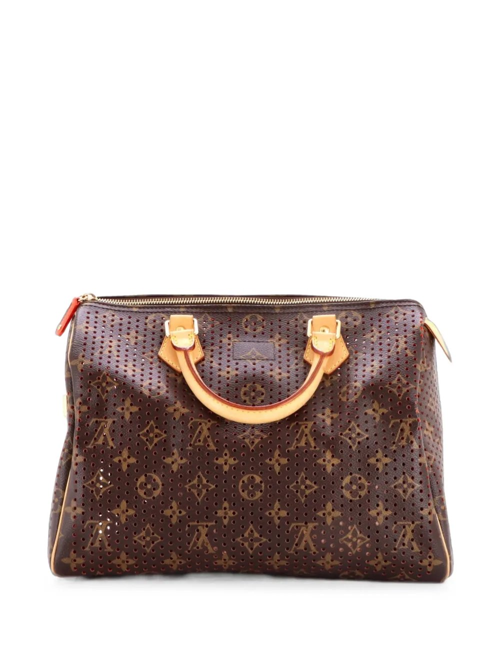 Louis Vuitton Speedy Handbag Perforated Monogram Canvas 30 satchel