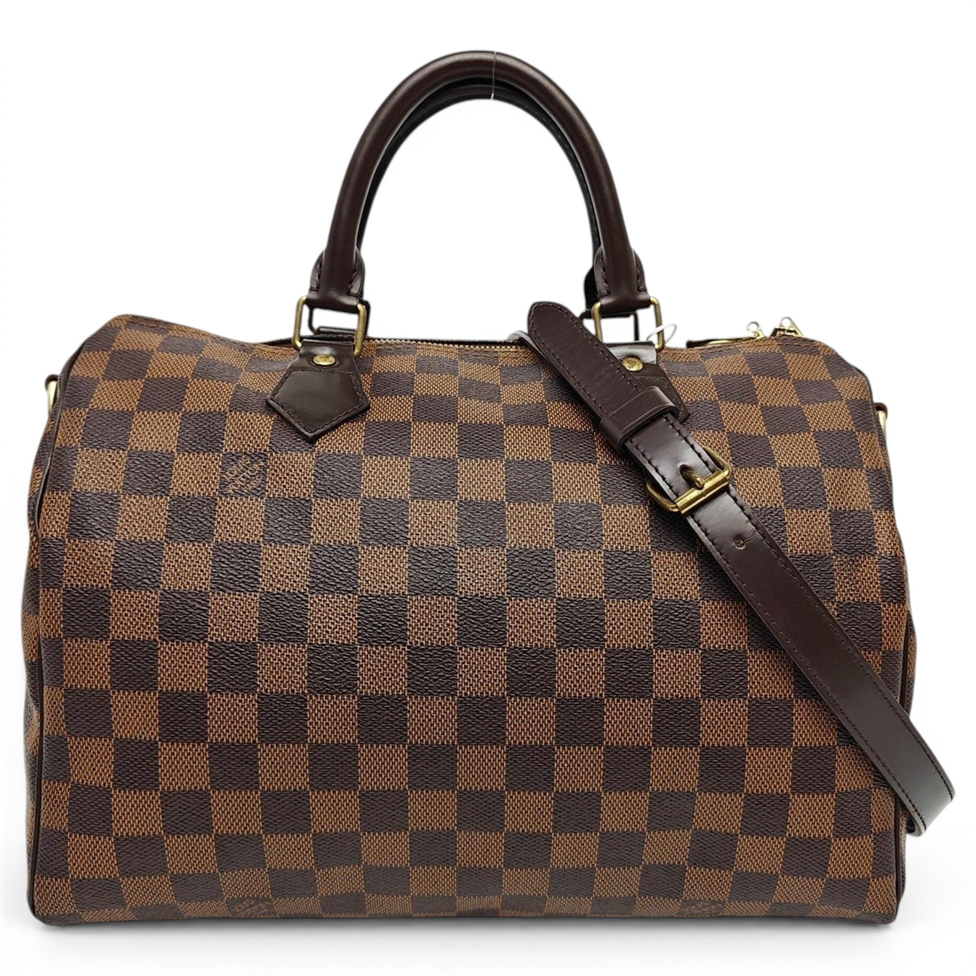Nano Speedy / Mini HL leather handbag