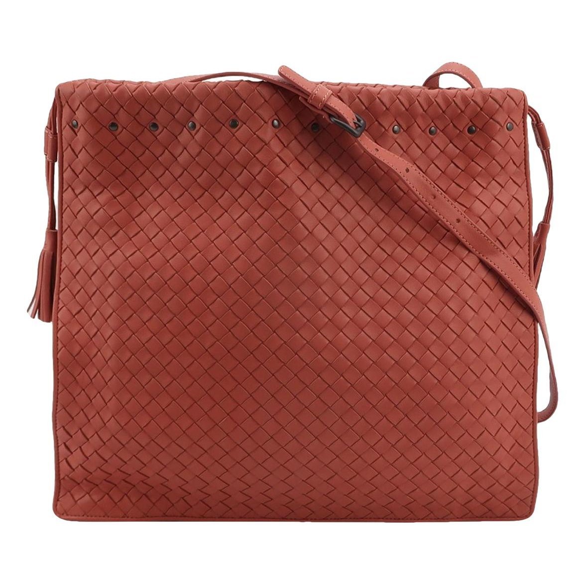 Leather crossbody bag