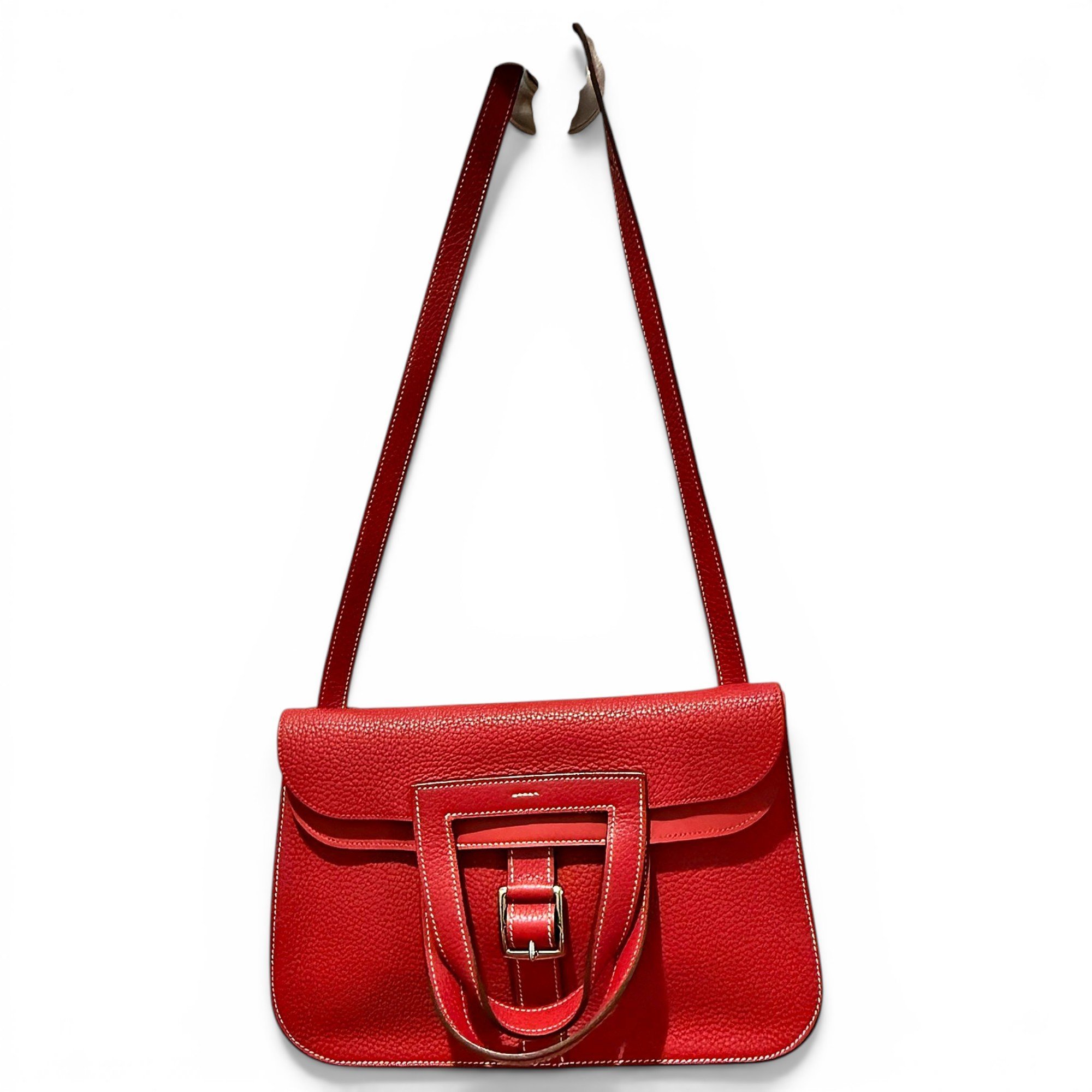 Halzan leather handbag