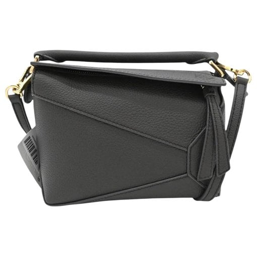 Puzzle leather mini bag