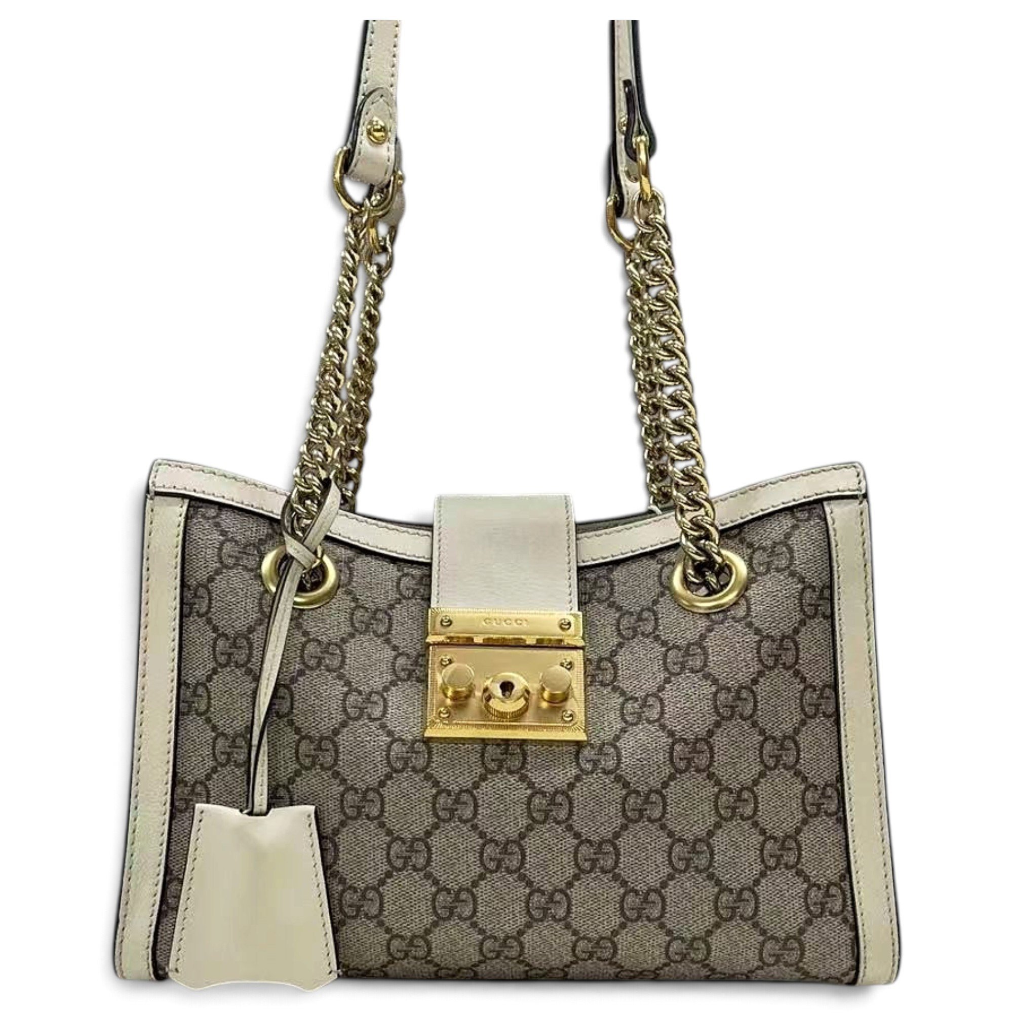 Padlock cloth handbag