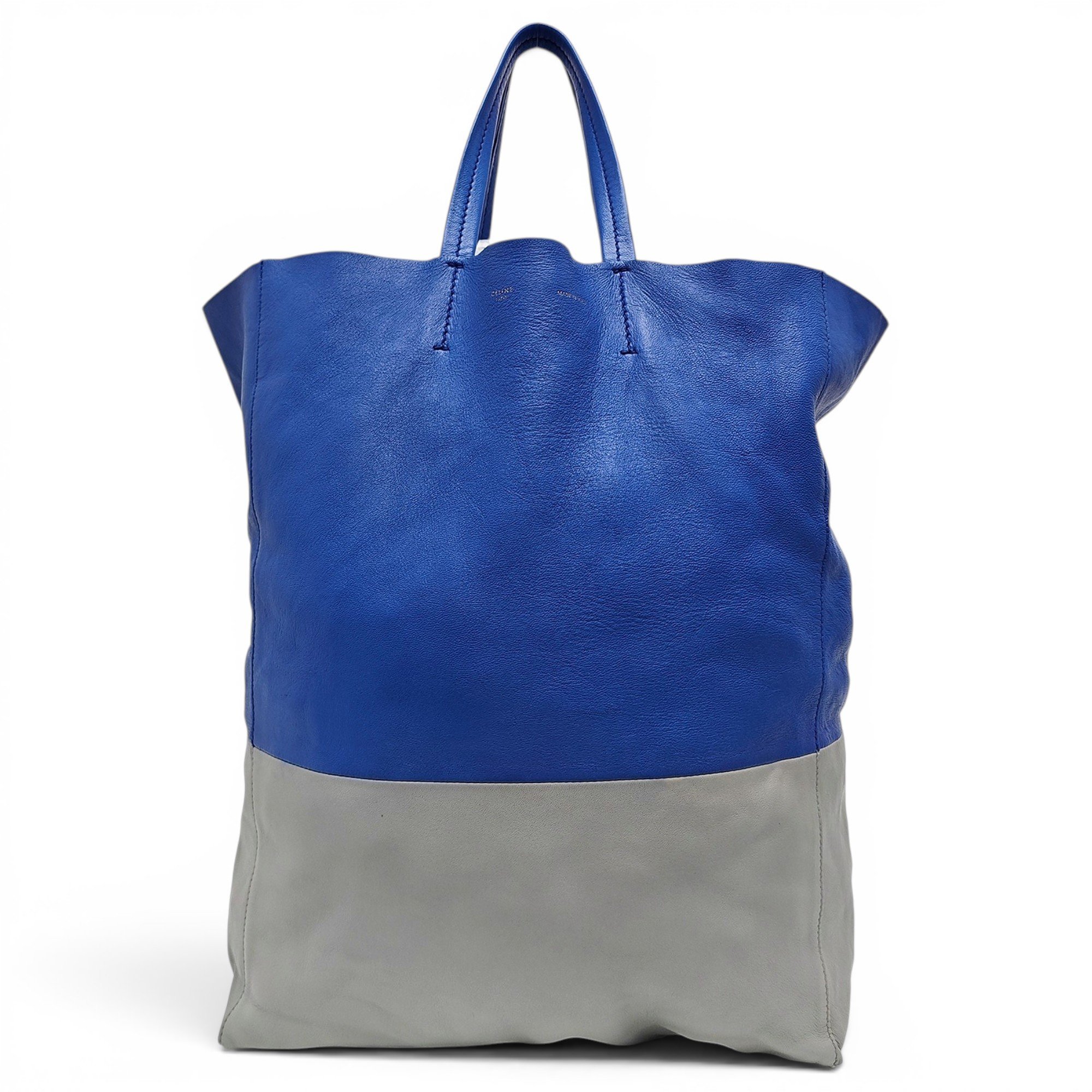 Cabas leather handbag