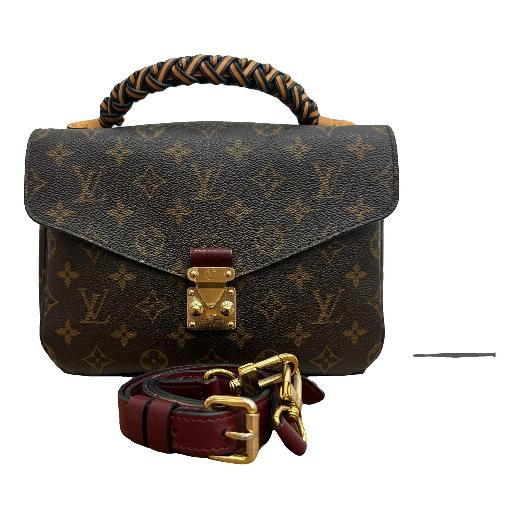 Metis leather handbag