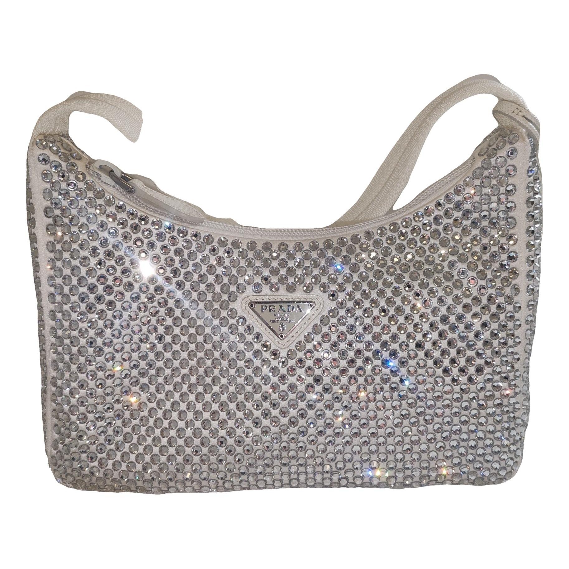 Re-Edition 2000 silk handbag