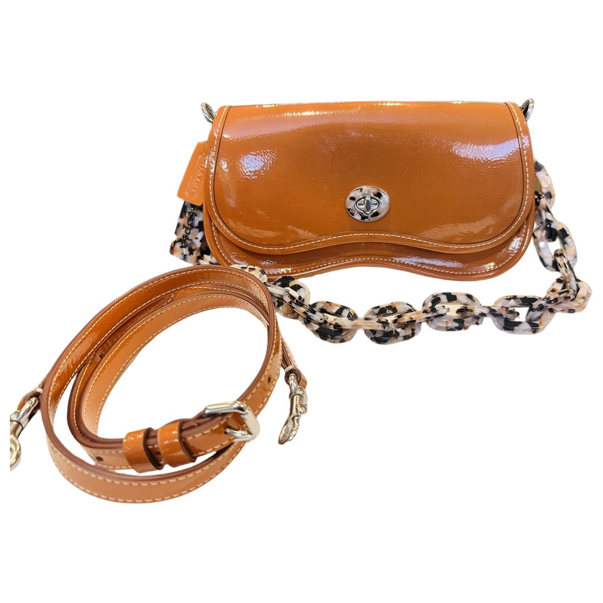 Leather crossbody bag
