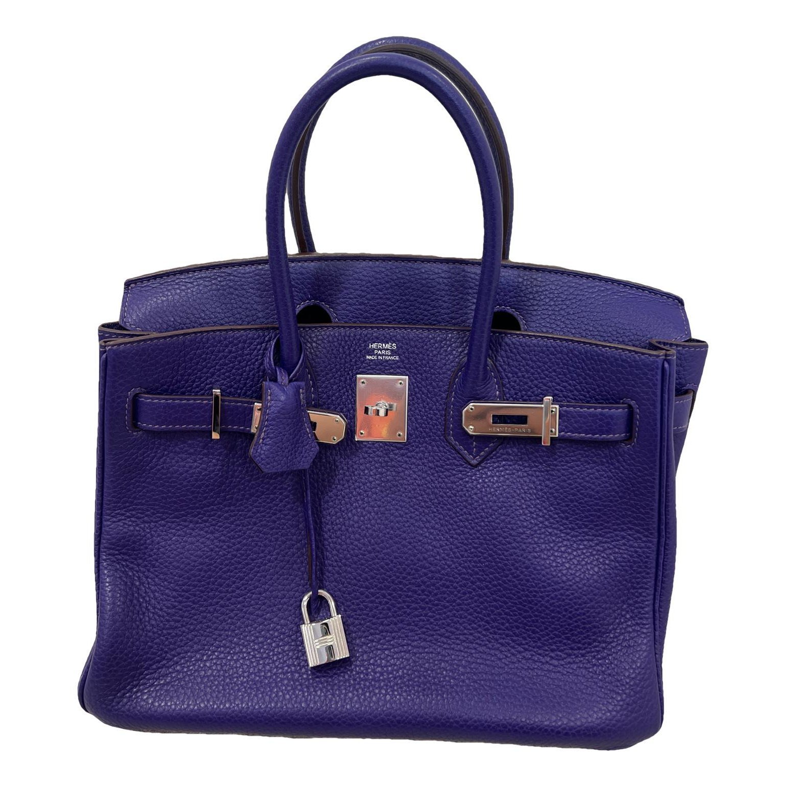 Birkin 30 leather handbag
