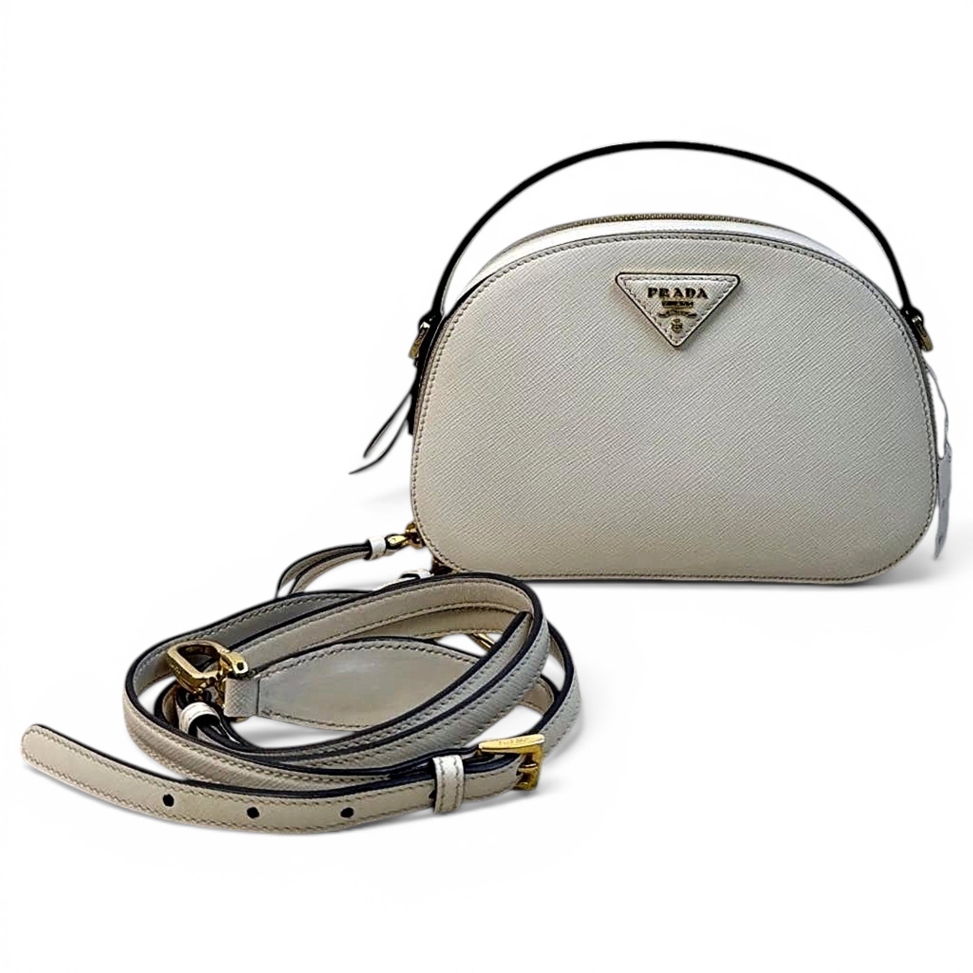 Leather crossbody bag