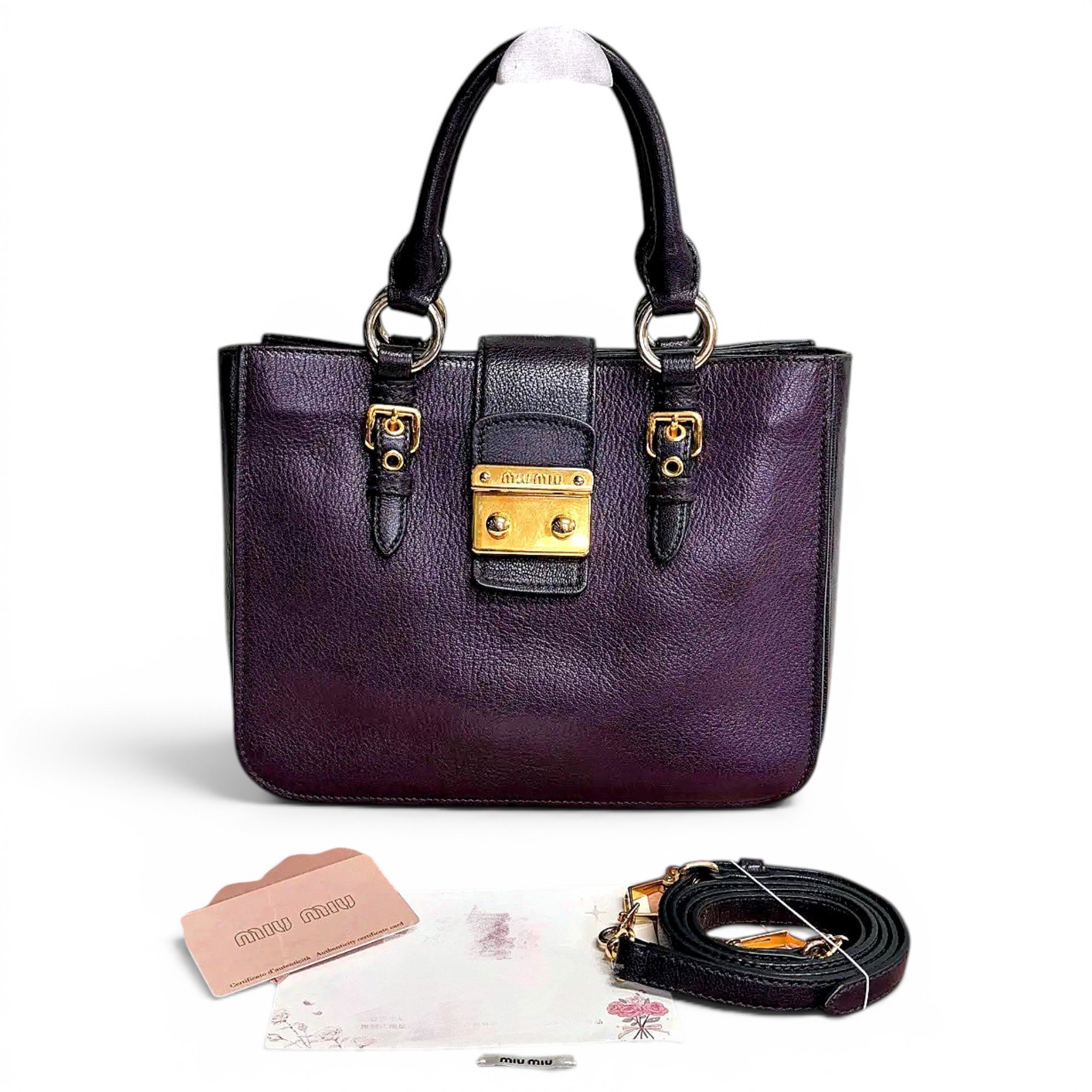 Miu Miu Cleo leather crossbody bag