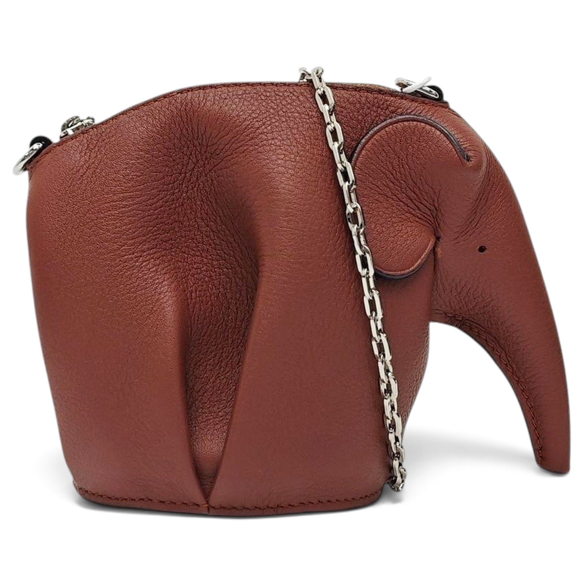 Animals leather handbag