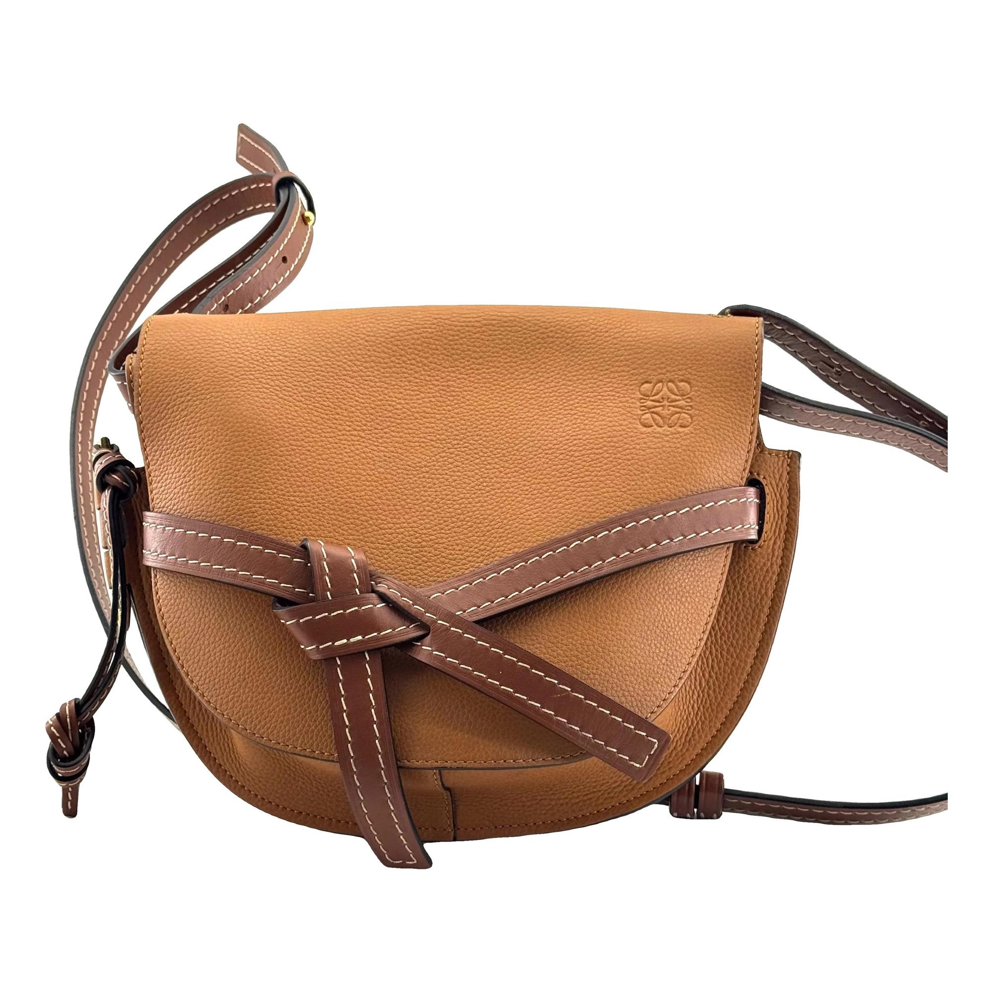 Gate leather crossbody bag