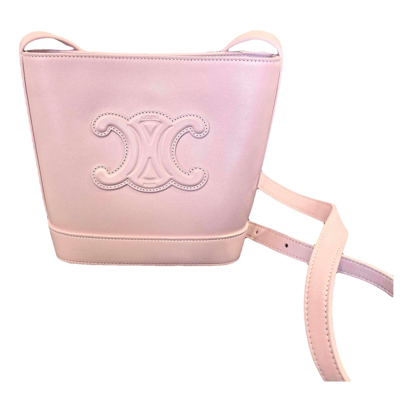 SAC SEAU leather crossbody bag