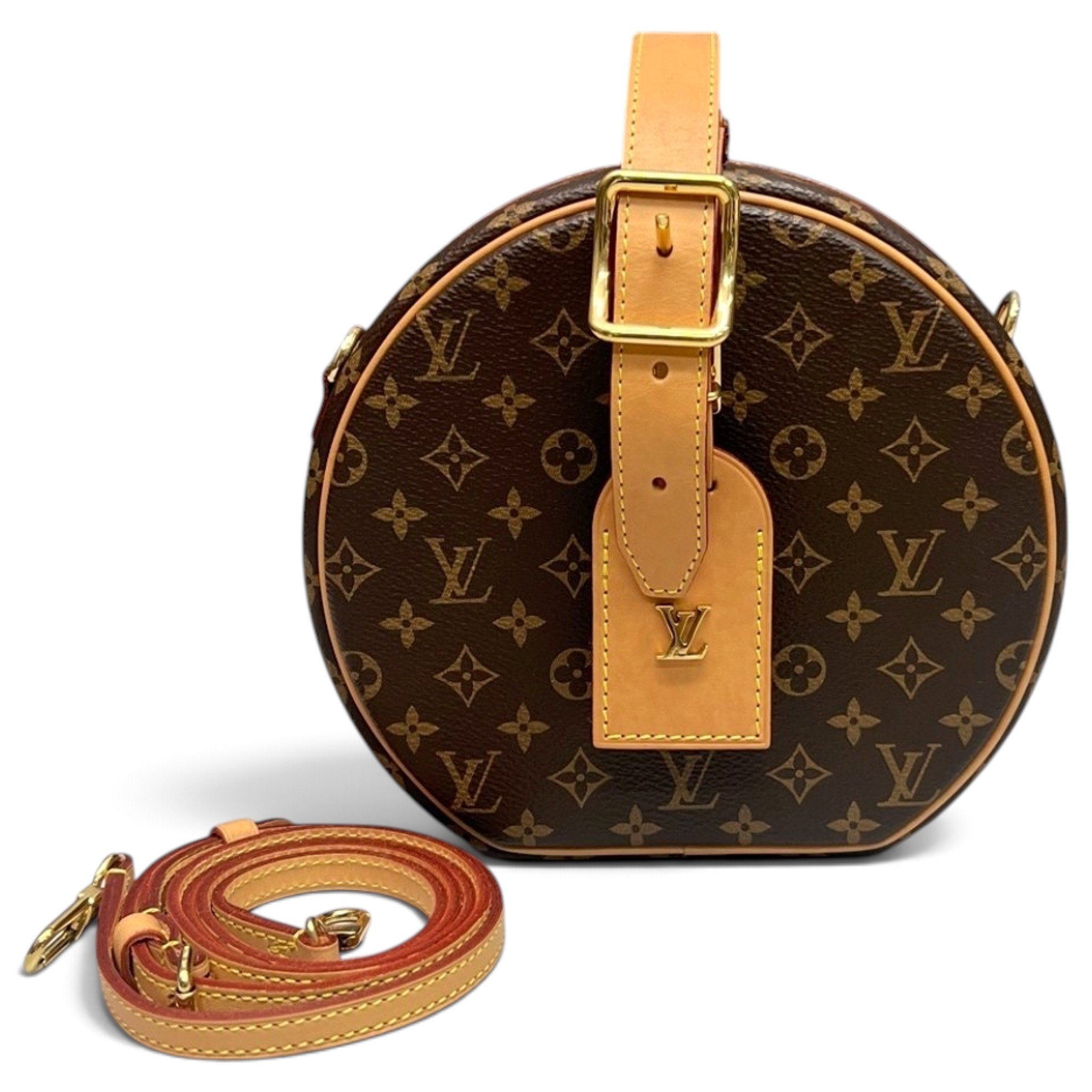 Petite Boîte Chapeau leather crossbody bag