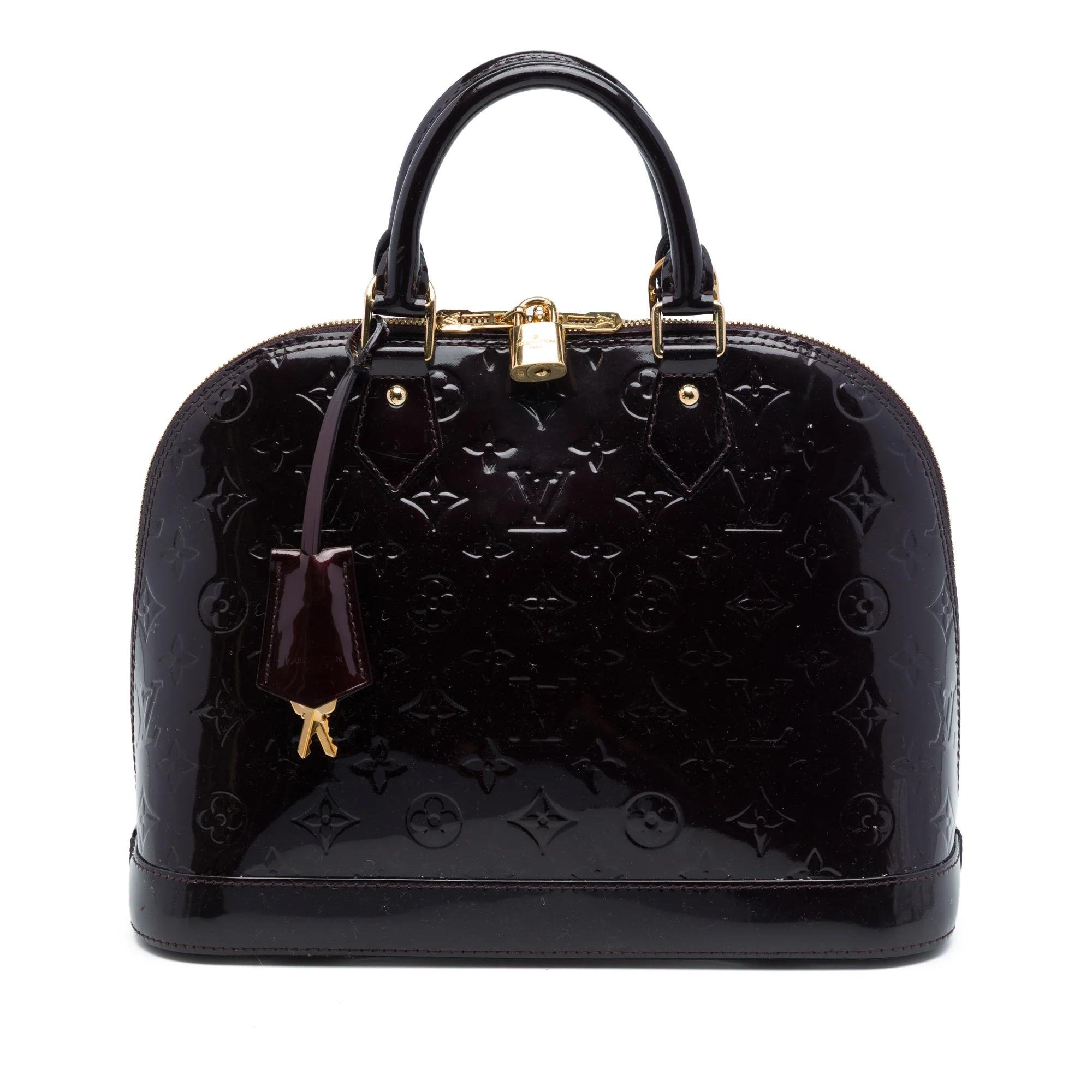 Alma leather handbag
