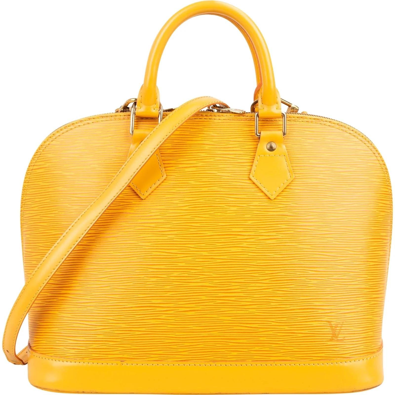 Alma leather handbag