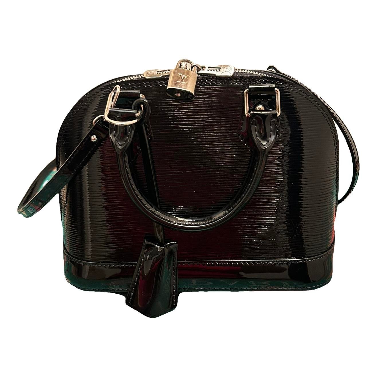 Alma BB patent leather handbag