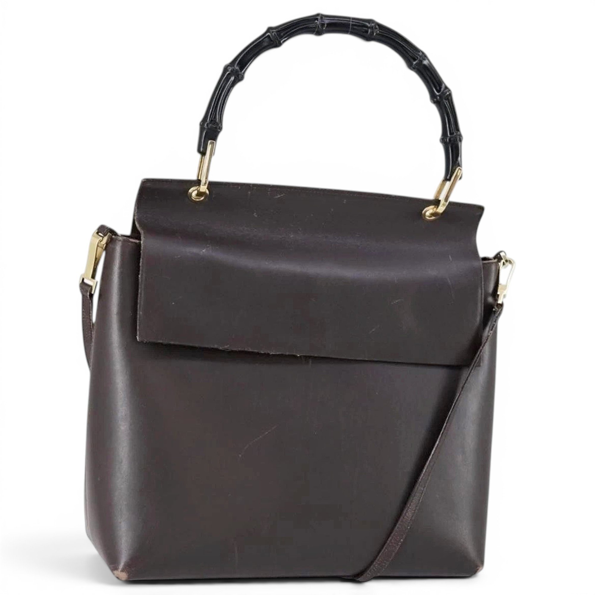 Leather handbag