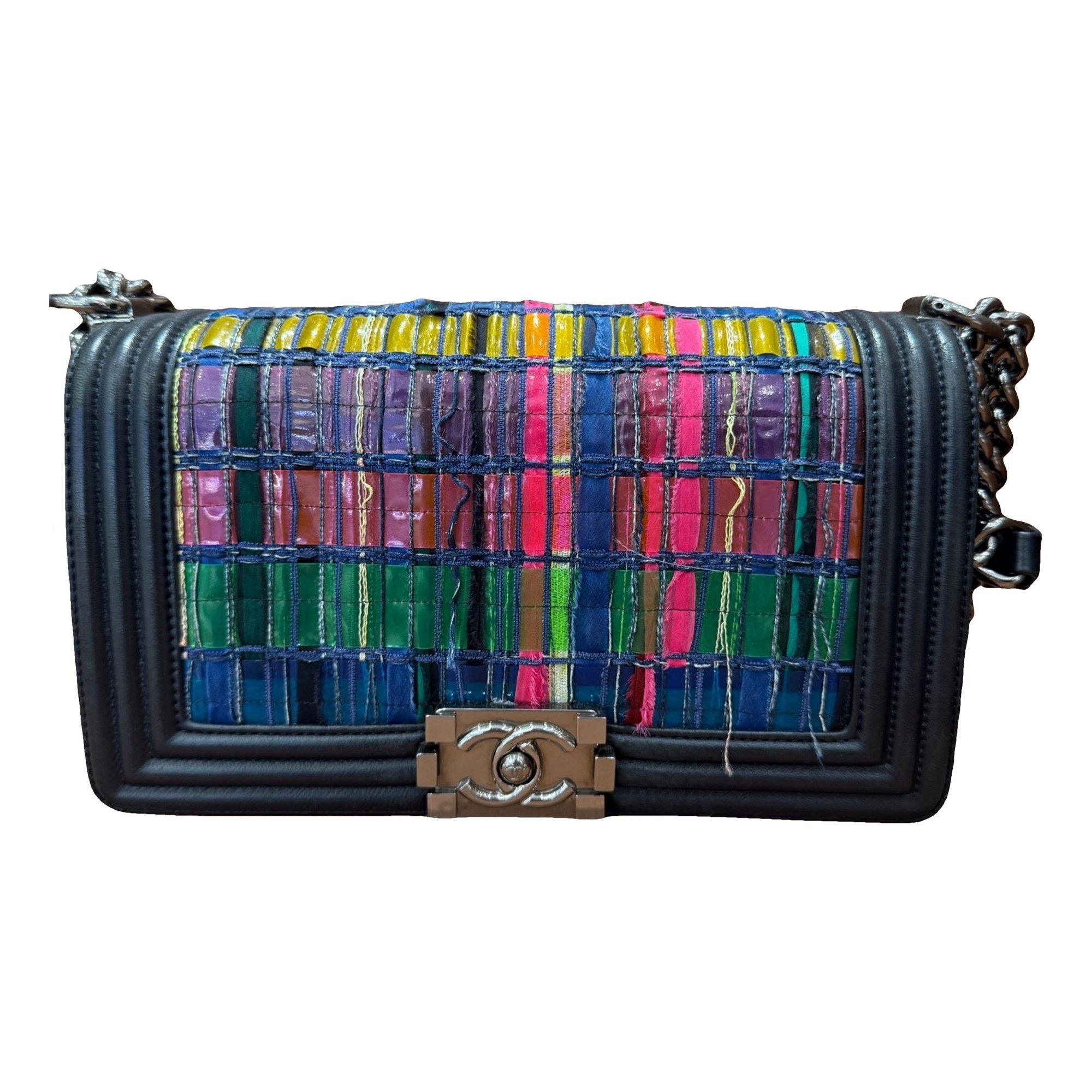 Boy leather crossbody bag