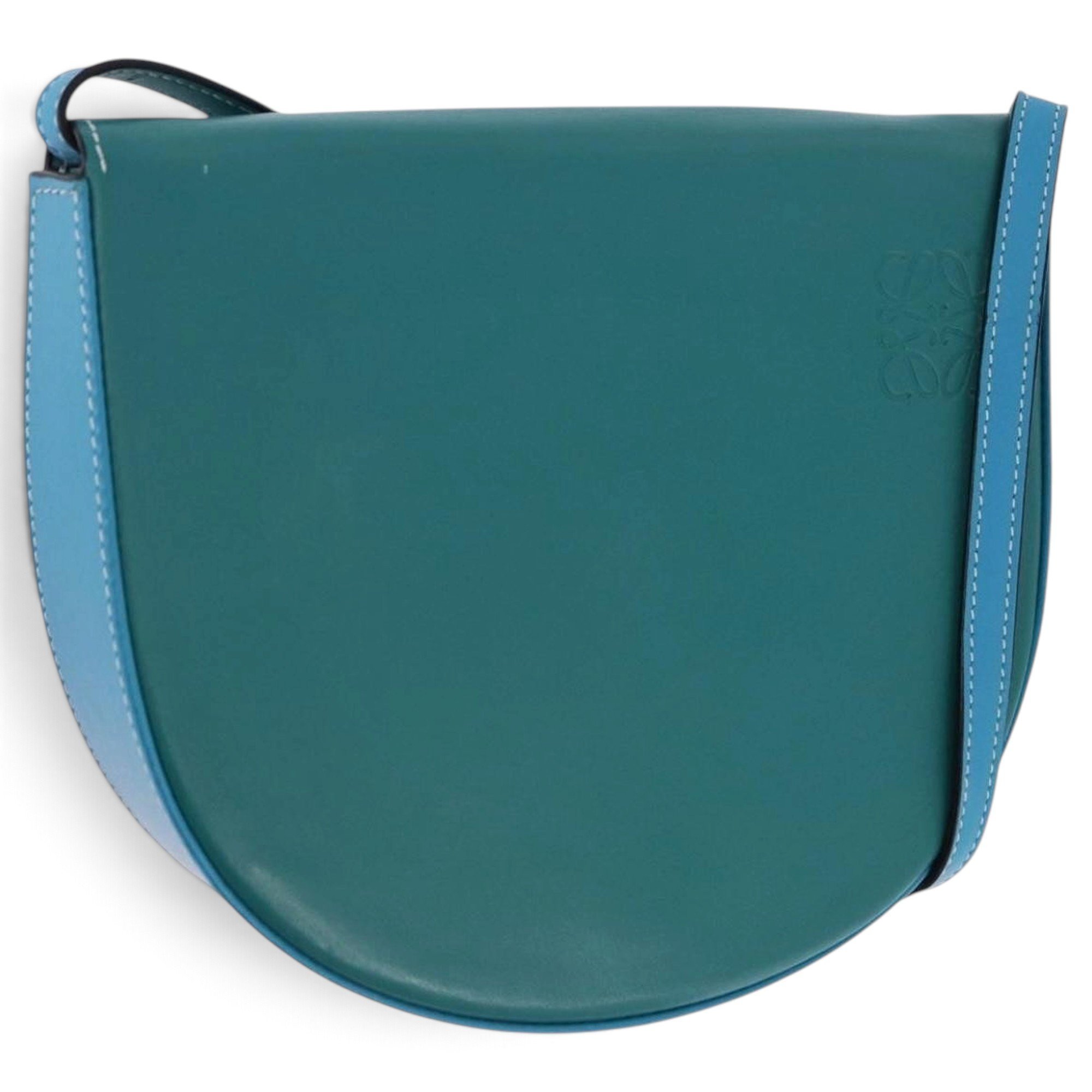 Heel leather handbag
