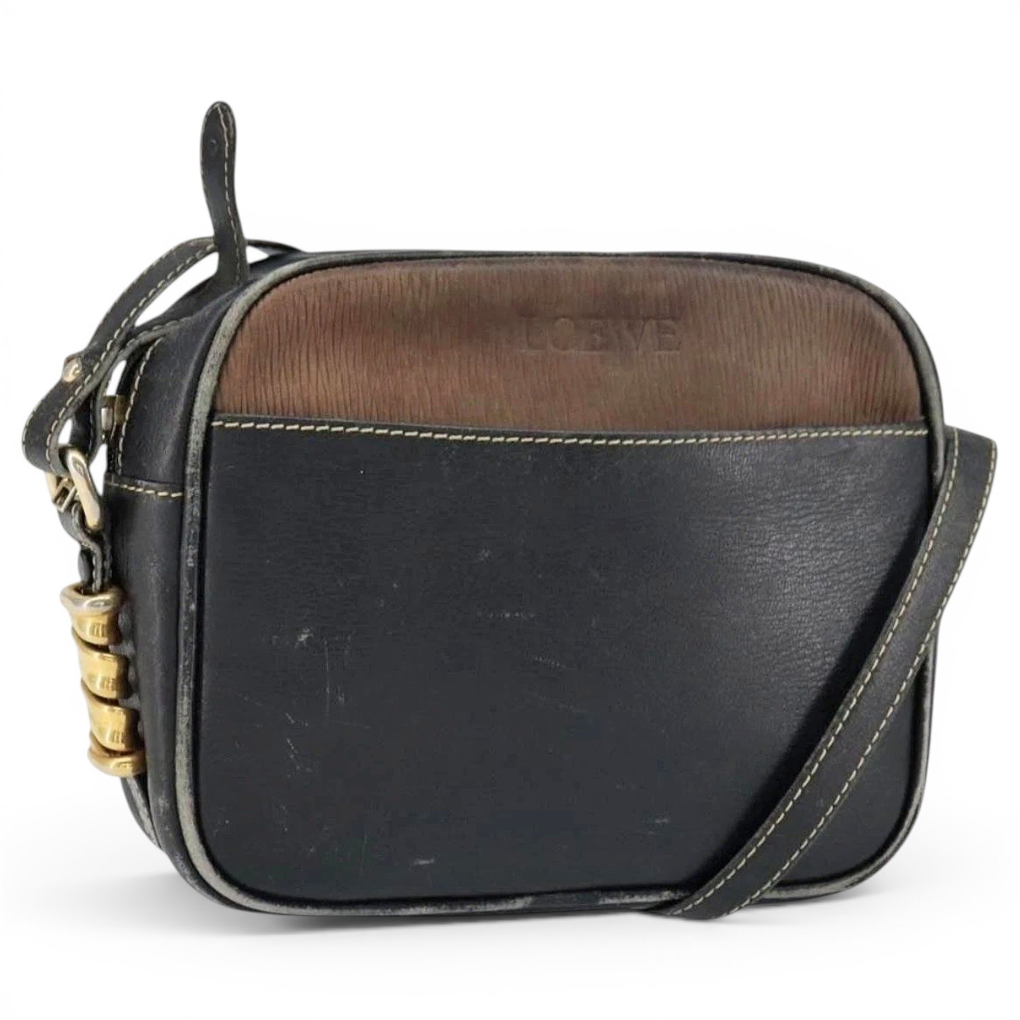 Leather handbag