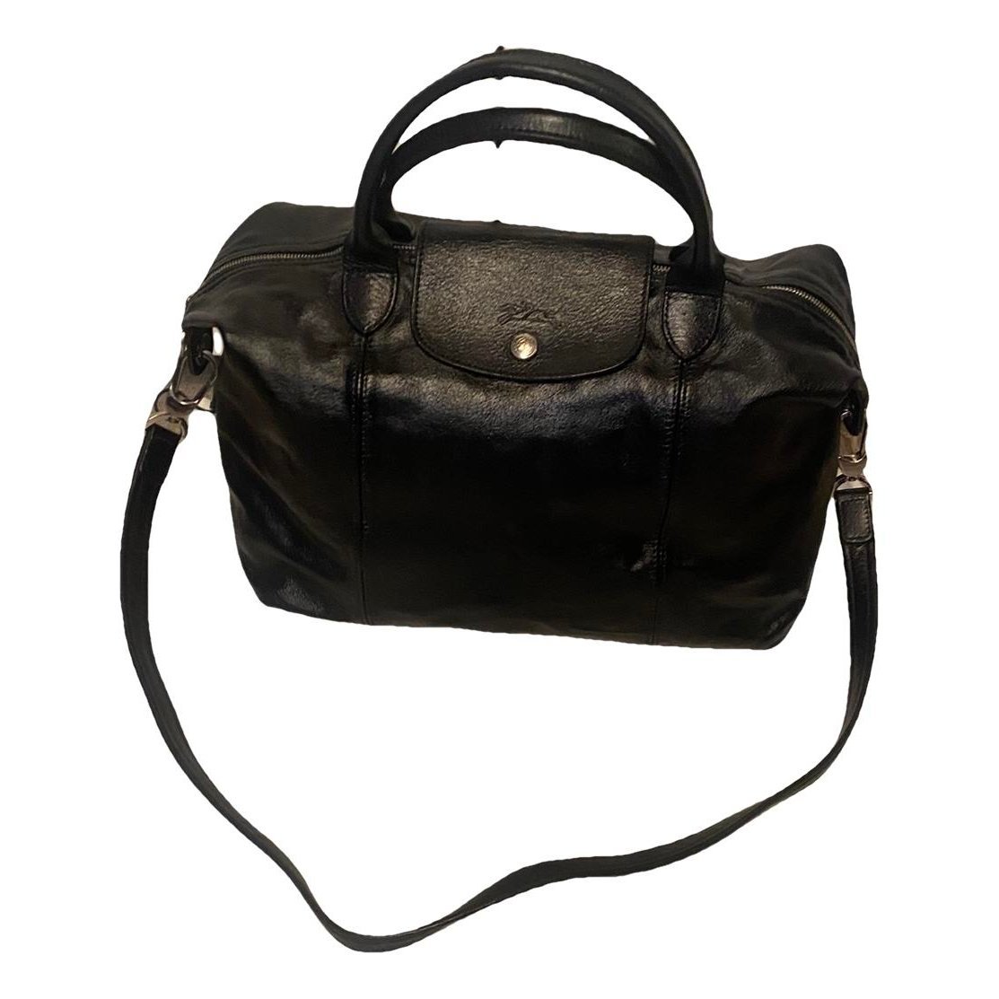 Pliage leather handbag