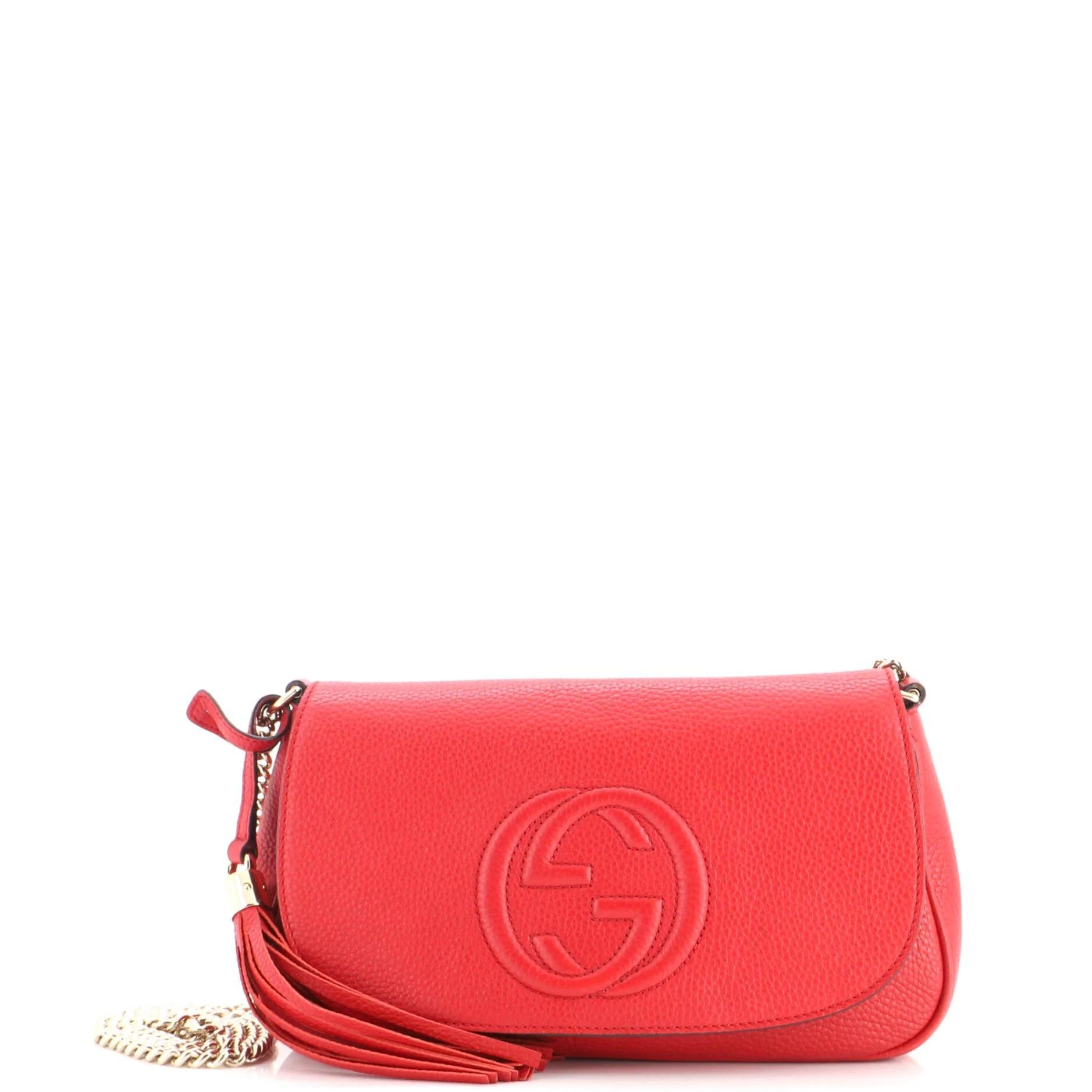 Leather crossbody bag