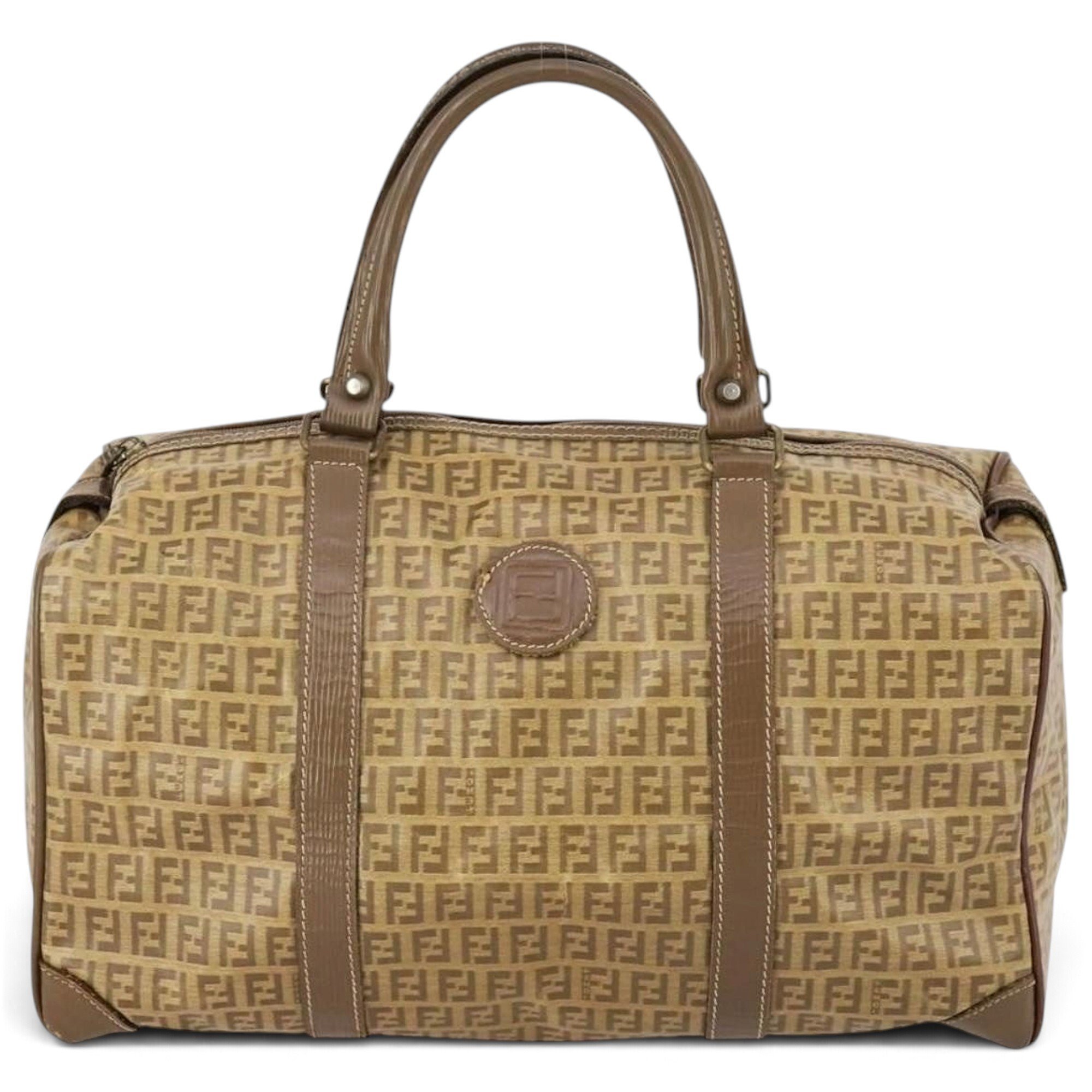 Leather bowling bag