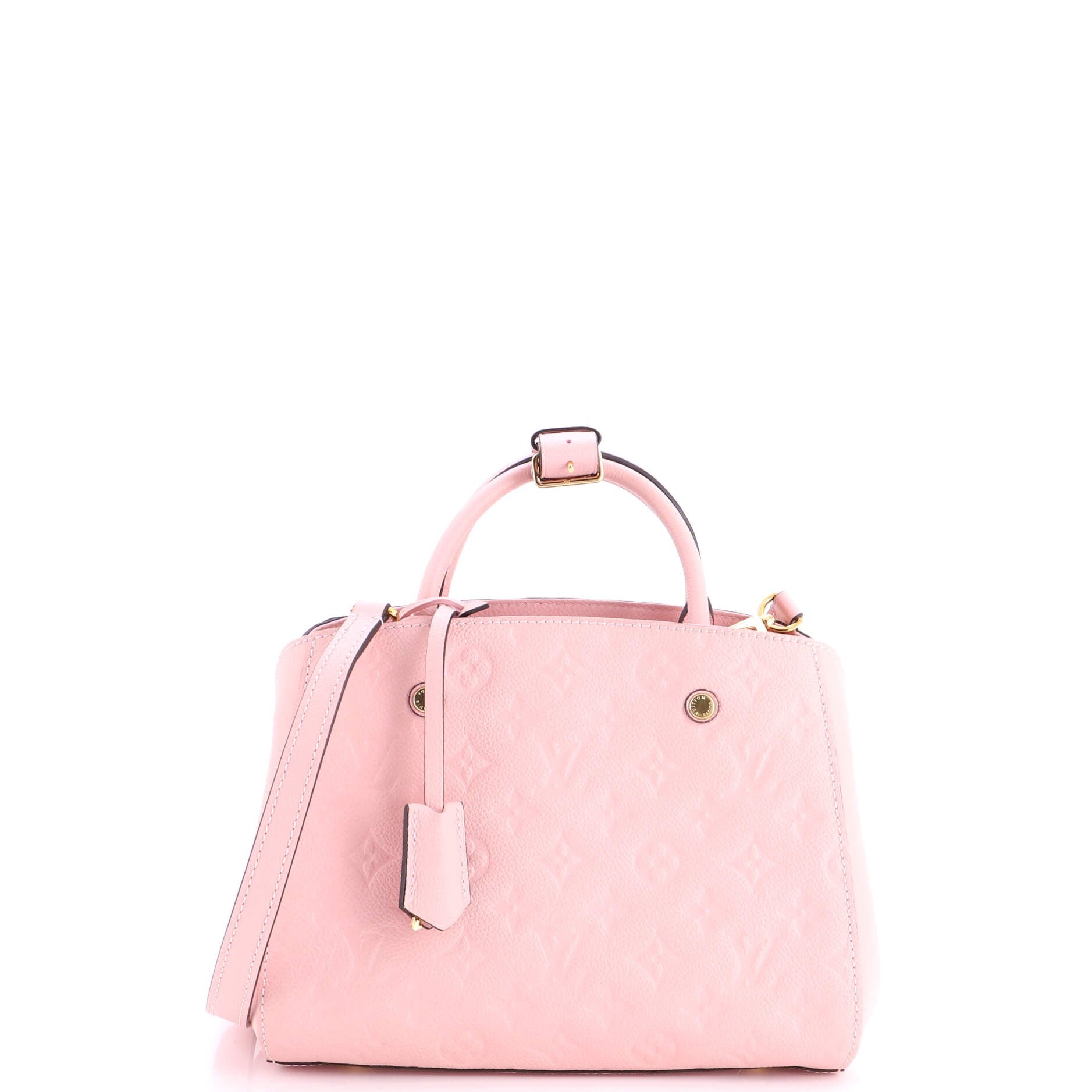 Montaigne Handbag Monogram Empreinte Leather BB